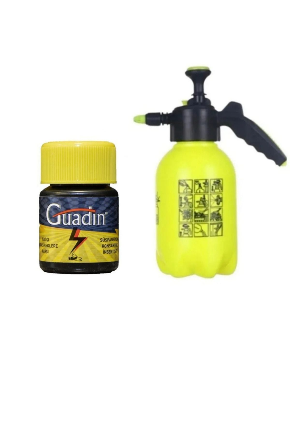 ENTOSAV Guadin 50ML Karasinek Sivrisinek Tatarcık İlacı/2LT İlaçlama Pompası