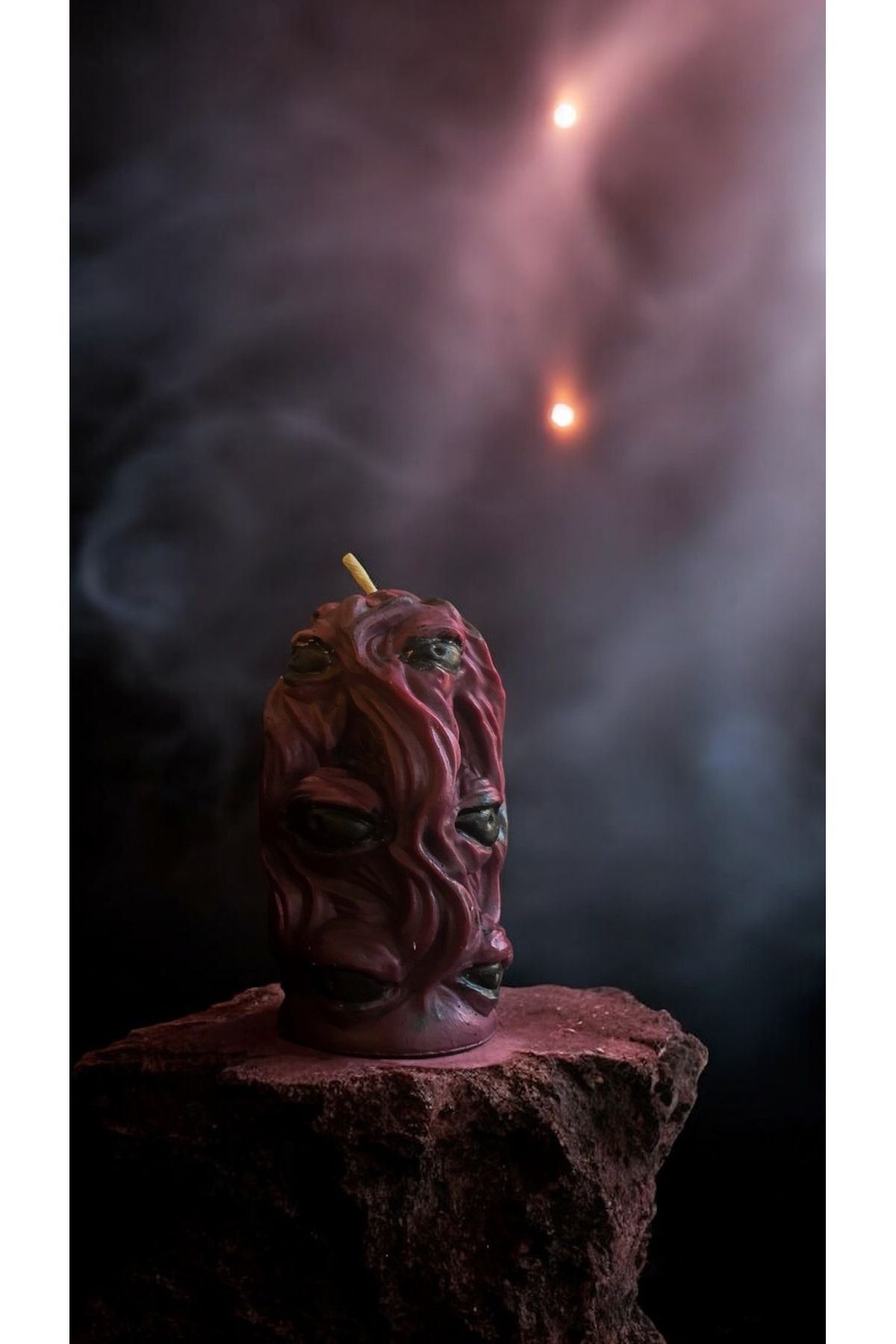 SoleArtCandle The Eyes Soya Wax Mum Dekoratif