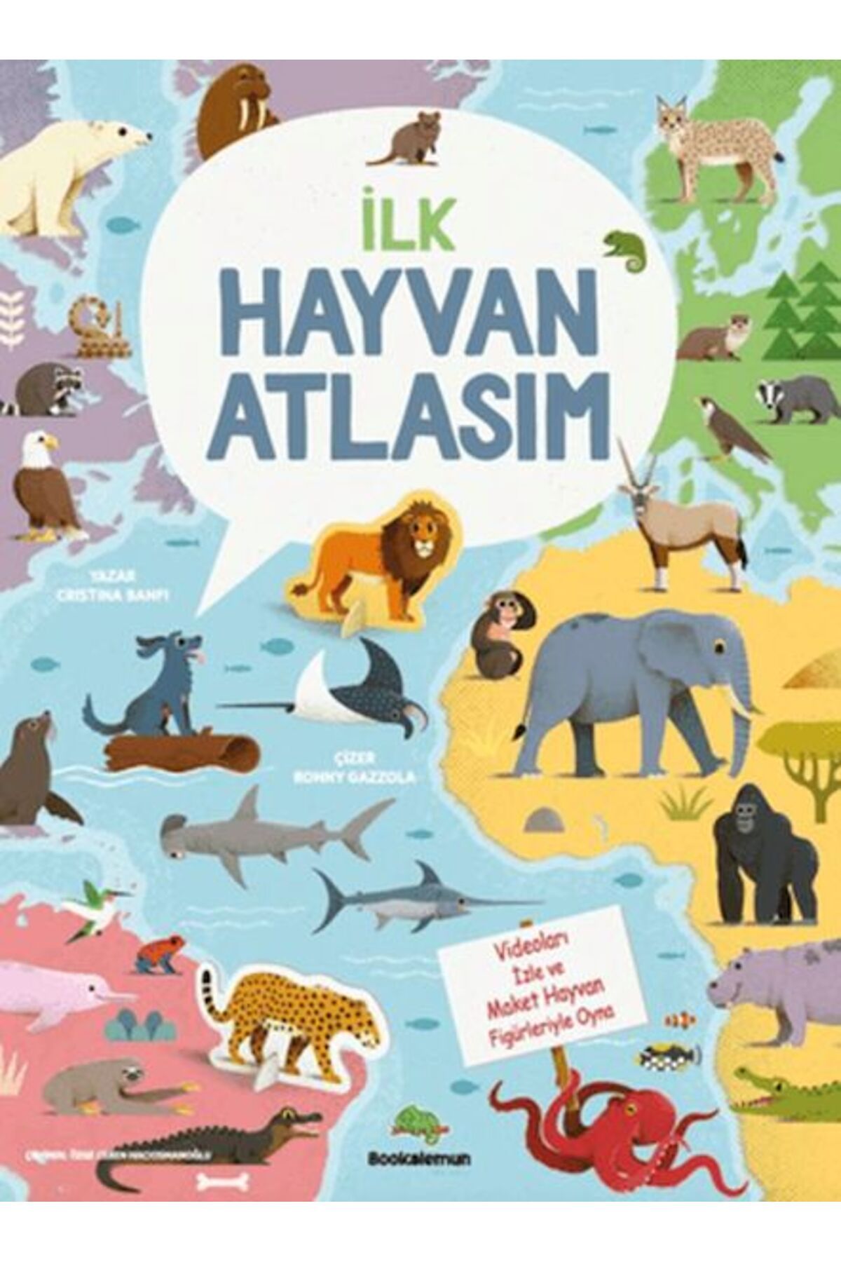 bookalemun yayınevi İlk Hayvan Atlasım
