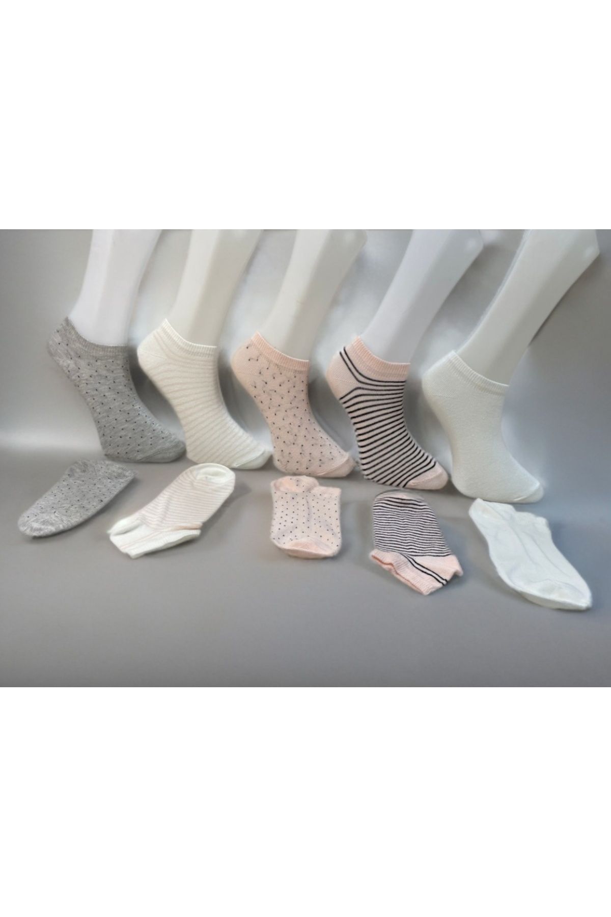 LAV SOCKS 5'li Kadın Patik Çorap