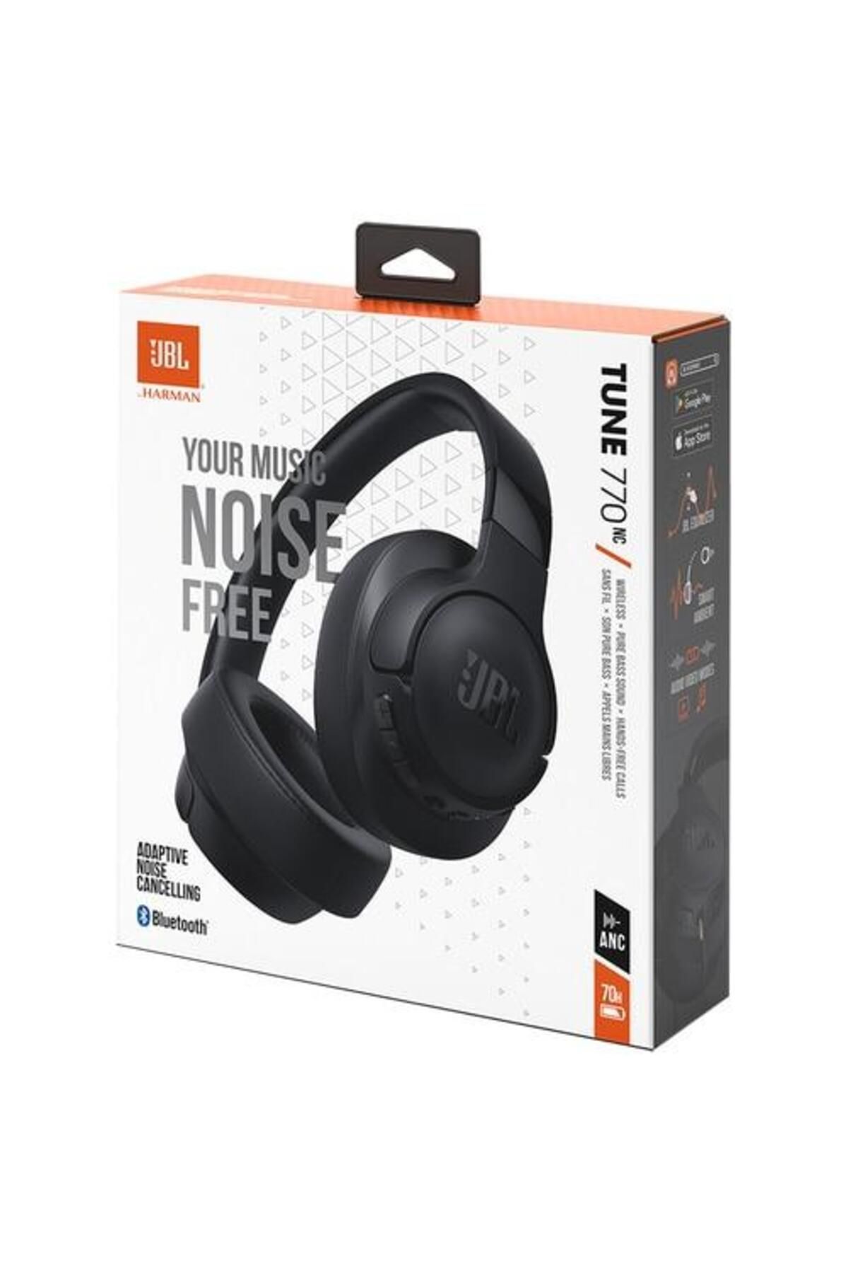 JBL-Casti Stereo Wireless JBL Tune 770NC, Adaptive Noise Cancelling, Bluetooth, Multi-Point (Negru) 12