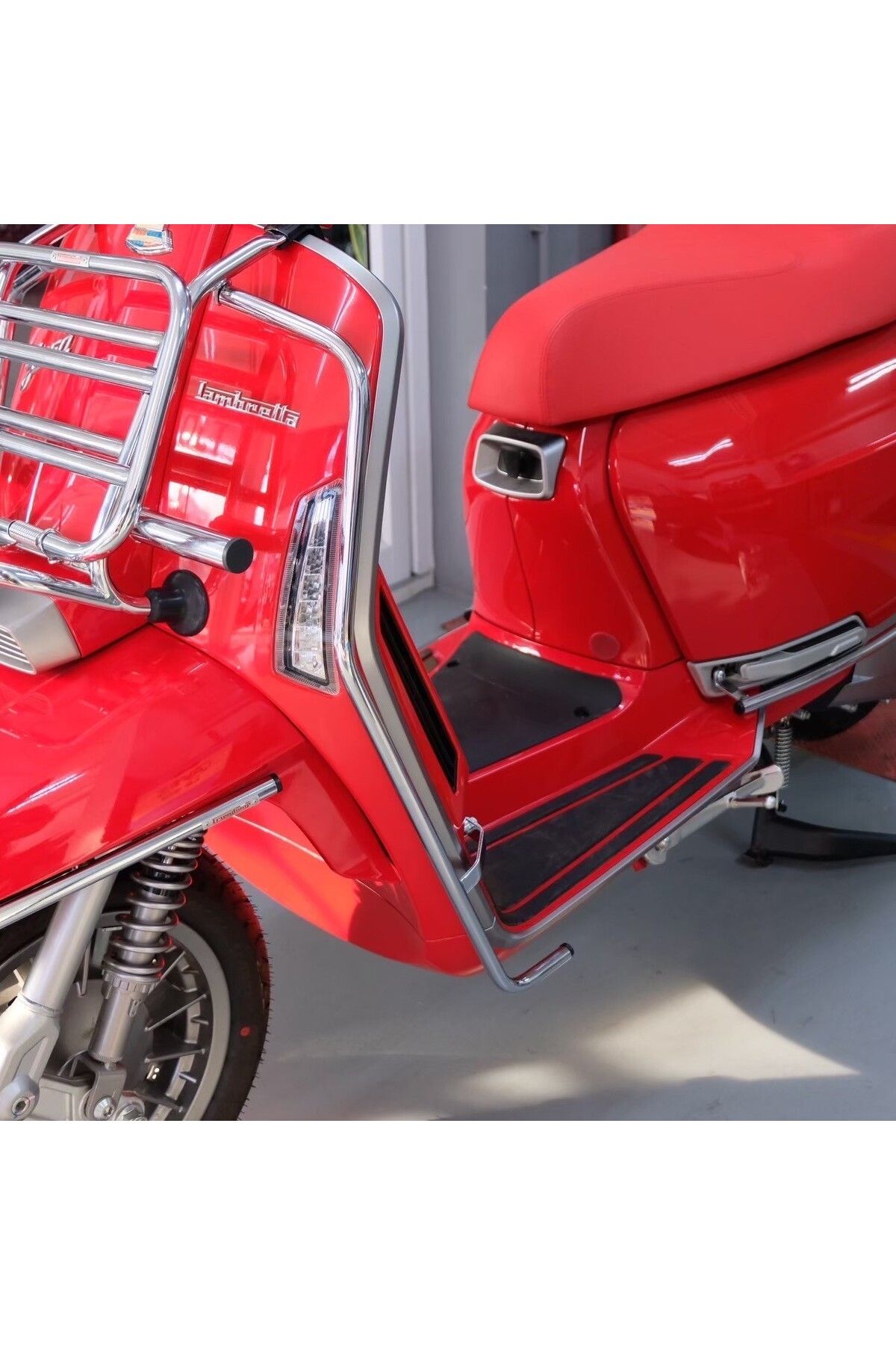 Friendship Lambretta G 350 Ön Yan Koruma Demiri *Krom* / Friendship