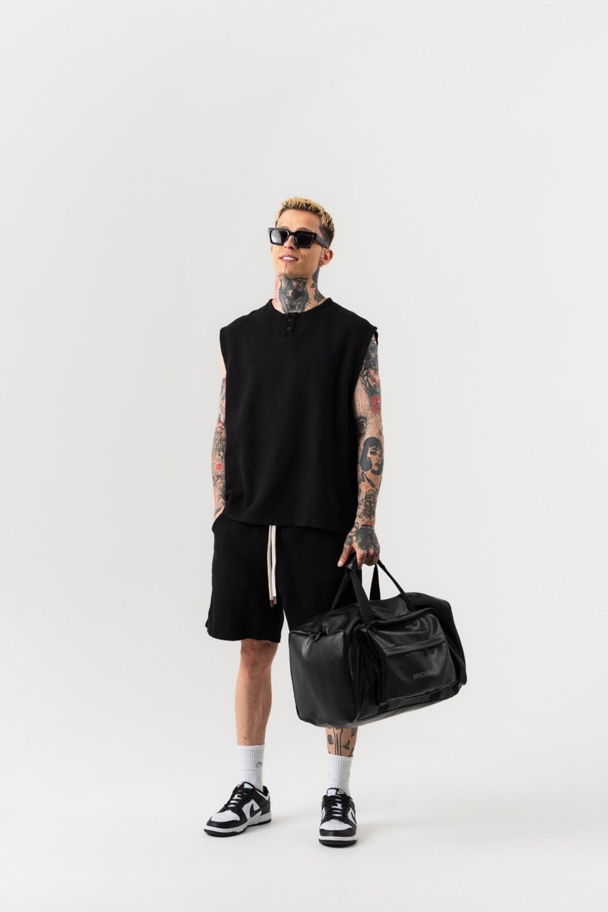 go gang own Grime Basic Kolsuz T-shirt ve Şort Takım