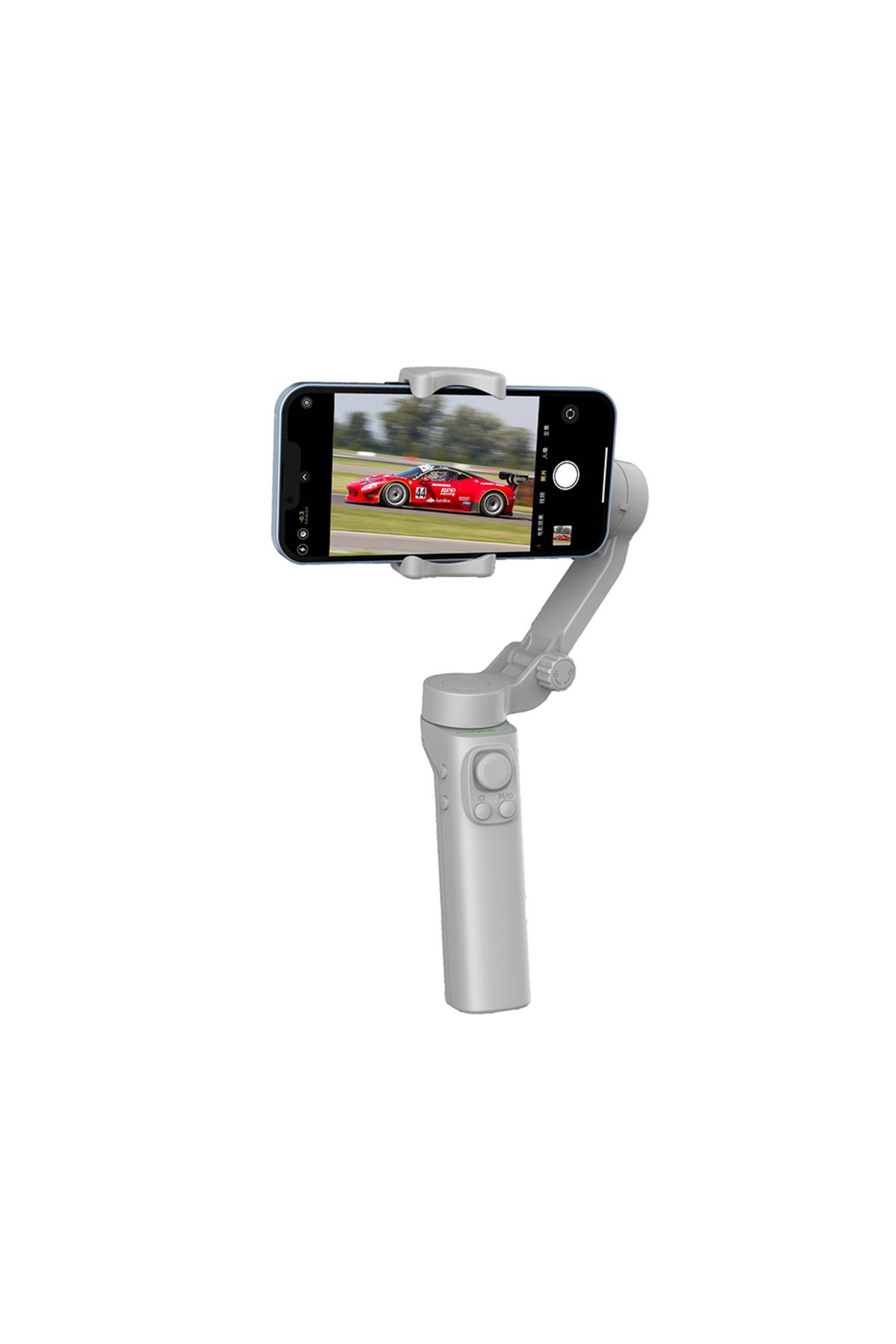 Go-Des Go Des GD-F5 3 Eksenli El Tipi Yüz Tanıma Takip Özellikli Gimbal Stabilizatör Gri