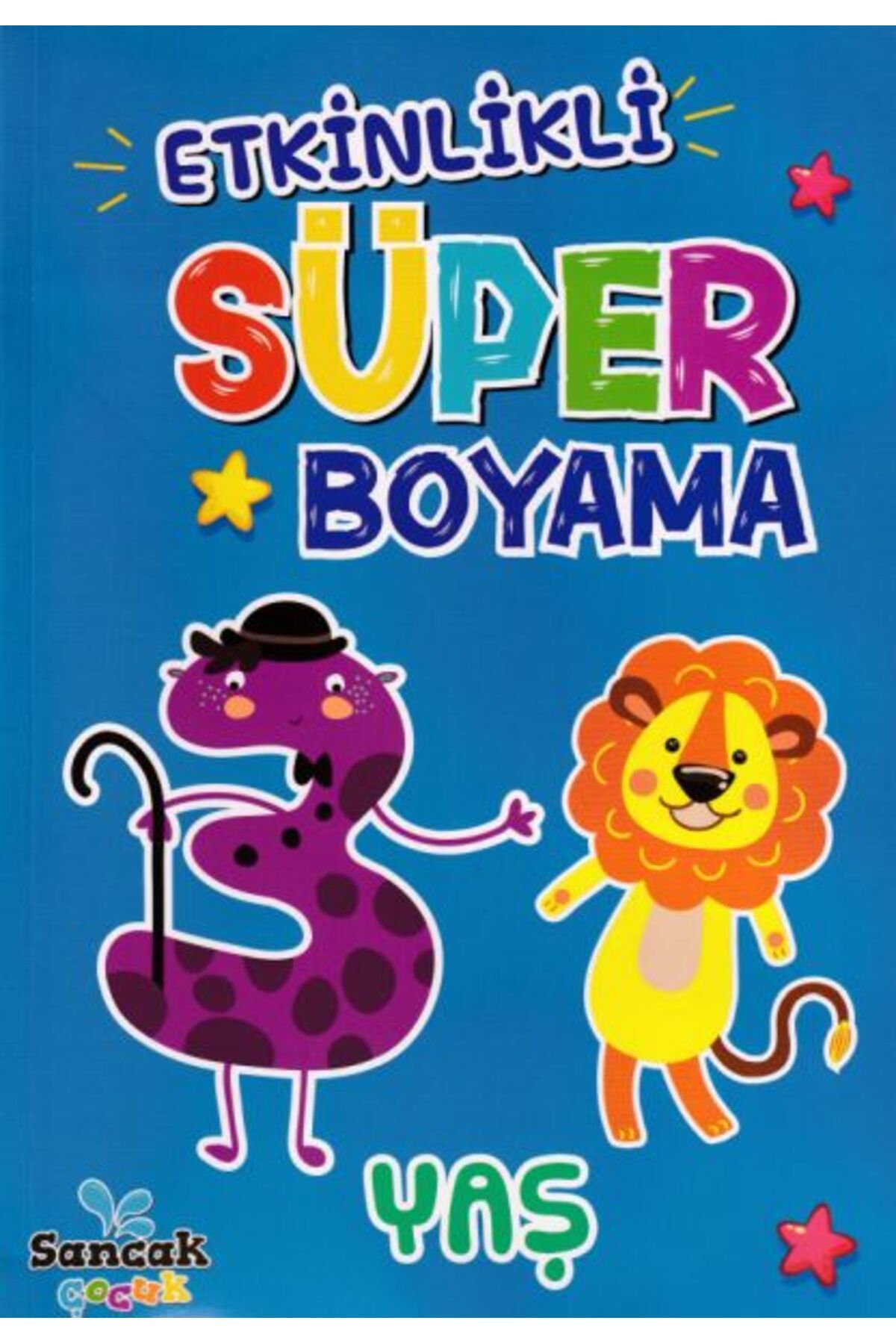 BOYAMA ZAMANI Etkinlikli Süper Boyama 3 Yaş