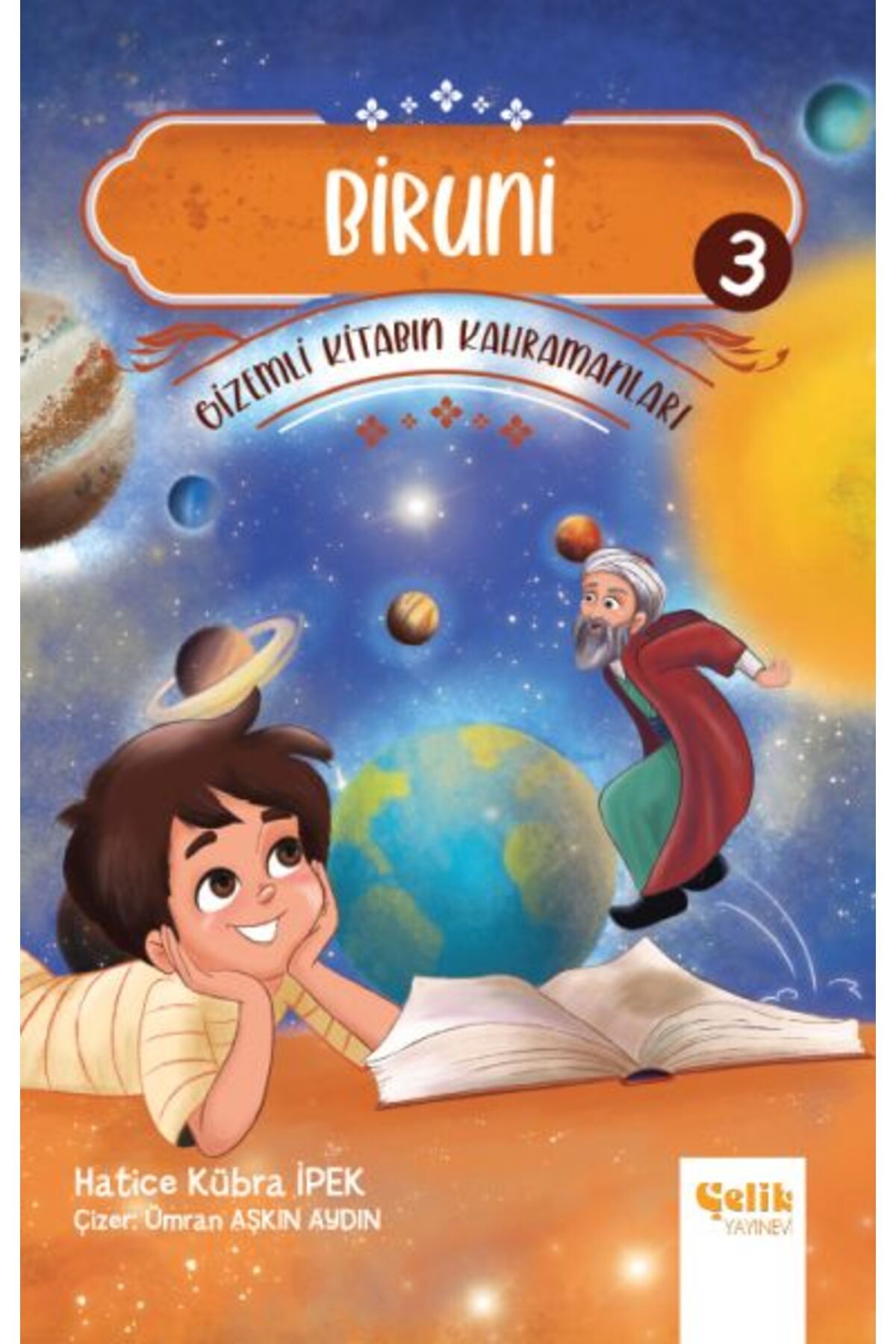 Çelik Yayınevi Gizemli Kitabın Kahramanları 3 - Biruni