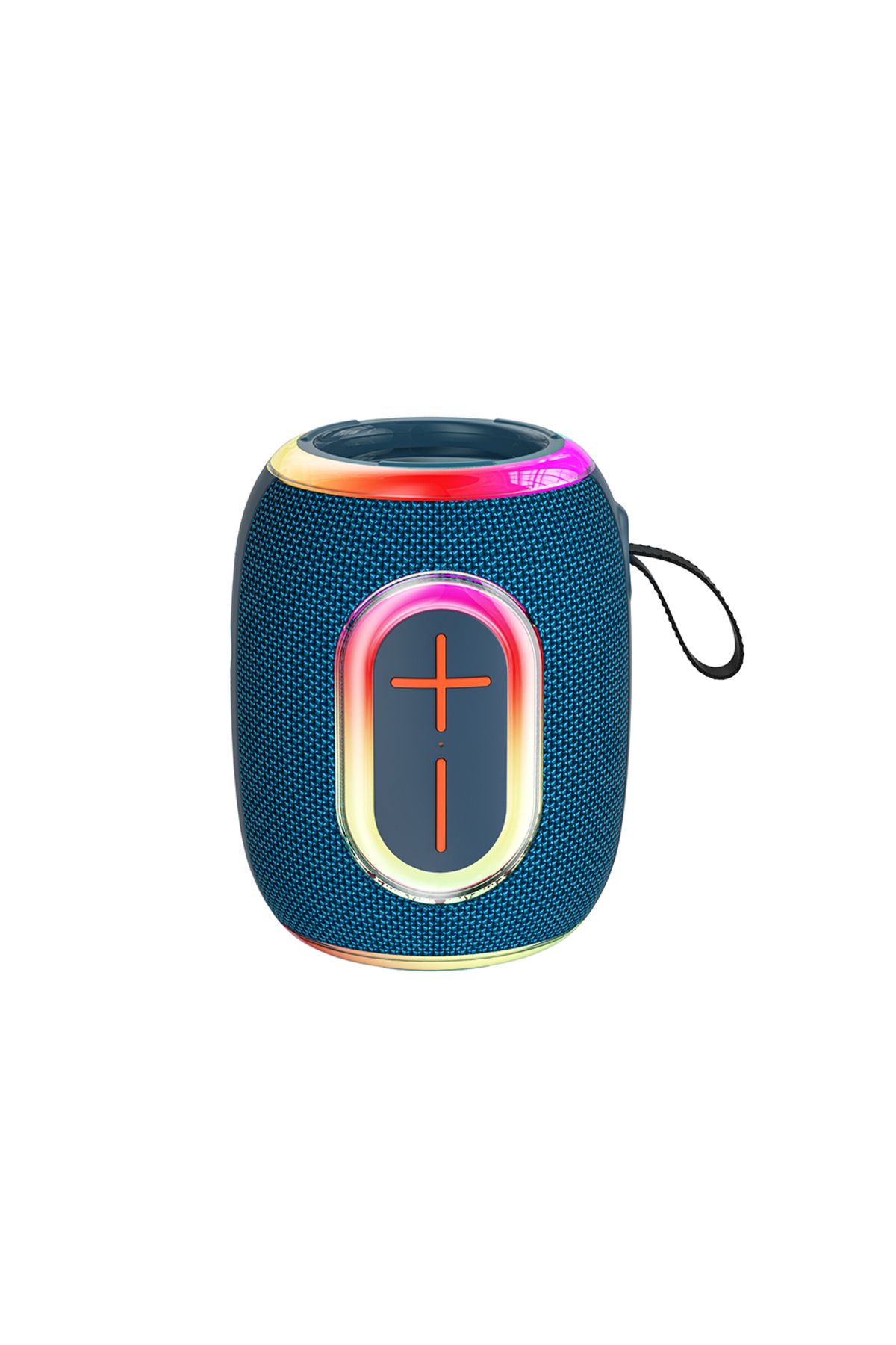 WIWU H9 RGB Işıklı Askılı TWS Bluetooth Speaker Hoparlör v5.3 10W Mavi