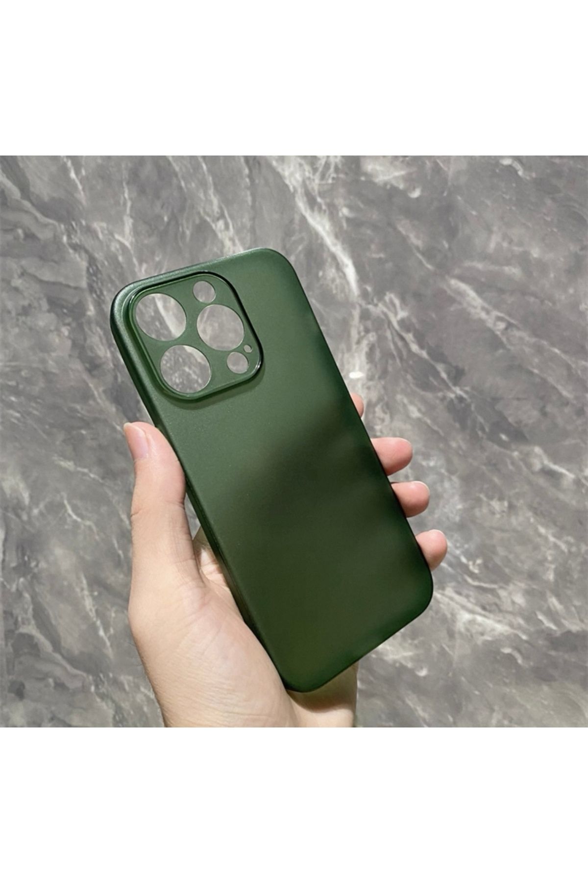 EDELFU iPhone 16 PRO MAX ince (0.03mm) Hafif Koruyucu Slim Kapak Mat Doku Yumuşak Kılıf