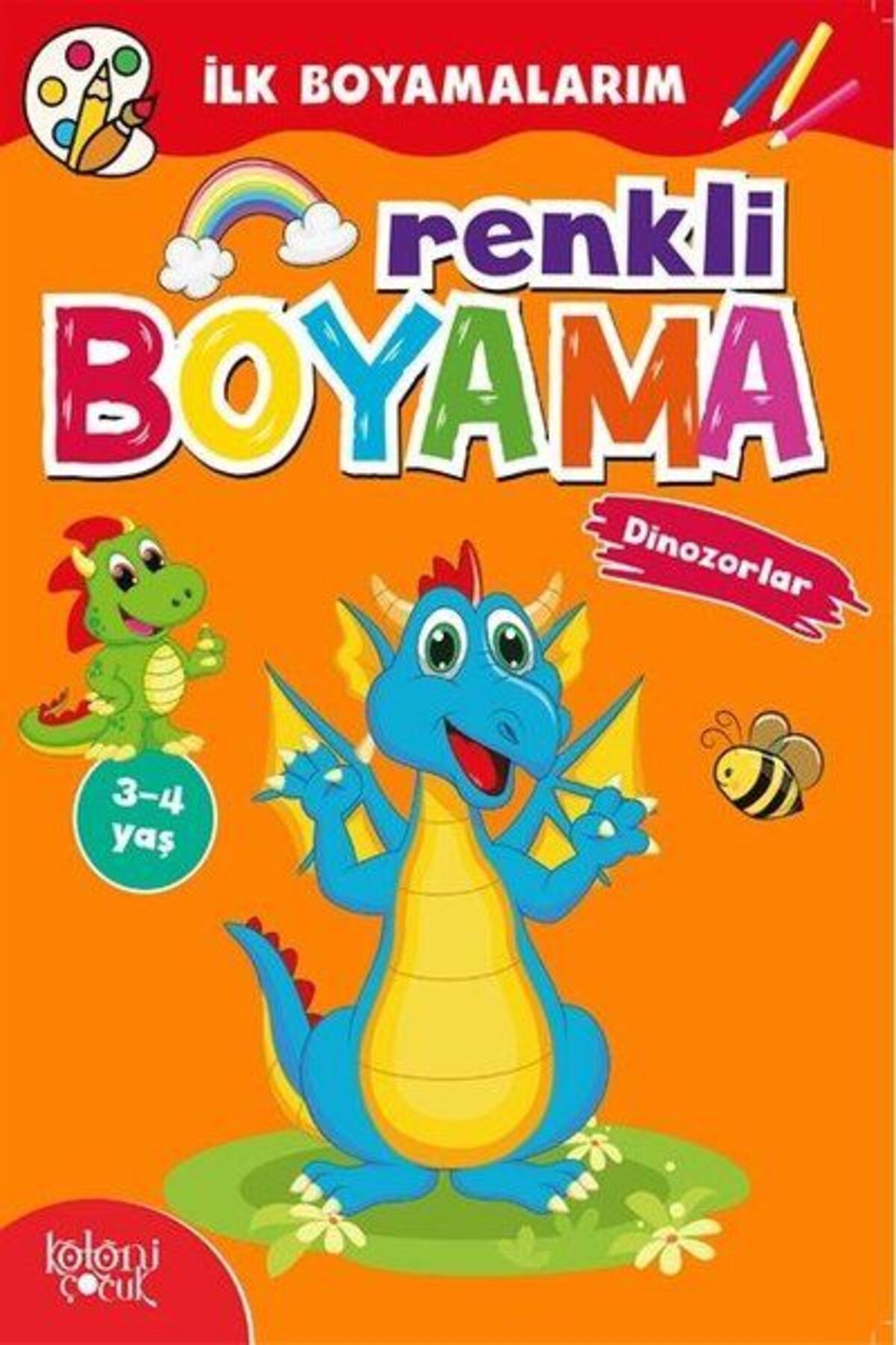 BOYAMA ZAMANI Renkli Boyama Dinozorlar