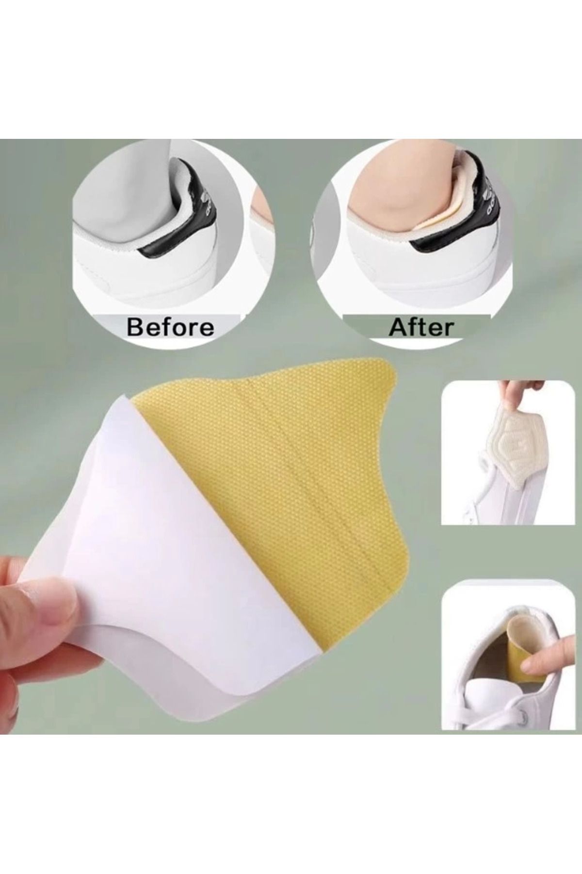 AboutThePerfect Konforlu 10 mm topuk daraltıcı ve vurma önleyici, şık ve kullanışlı tasarım