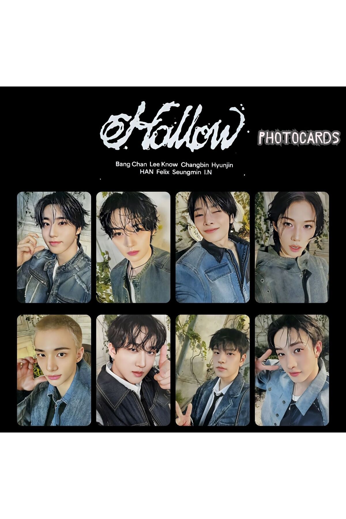 Kpop Dünyasi STRAY KIDS '' Hallow '' 18May Ver. Photocards