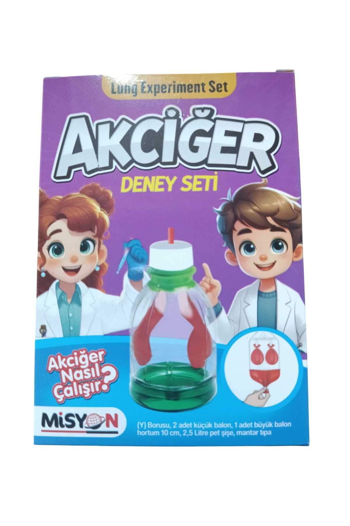 Misyon Yayınları Akciğer deney testi