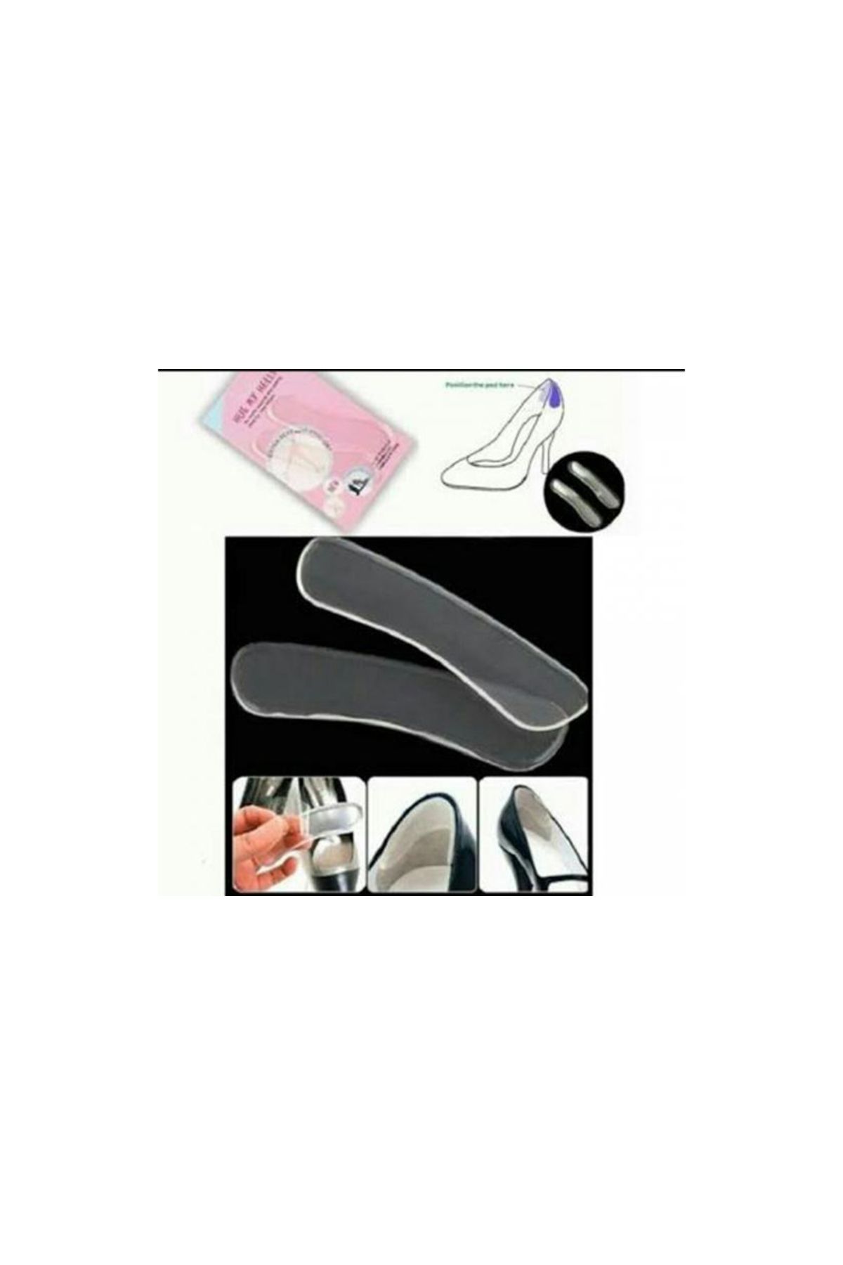 AboutThePerfect Konforlu Ayak Destek Silikon Seti, 2'li Paket