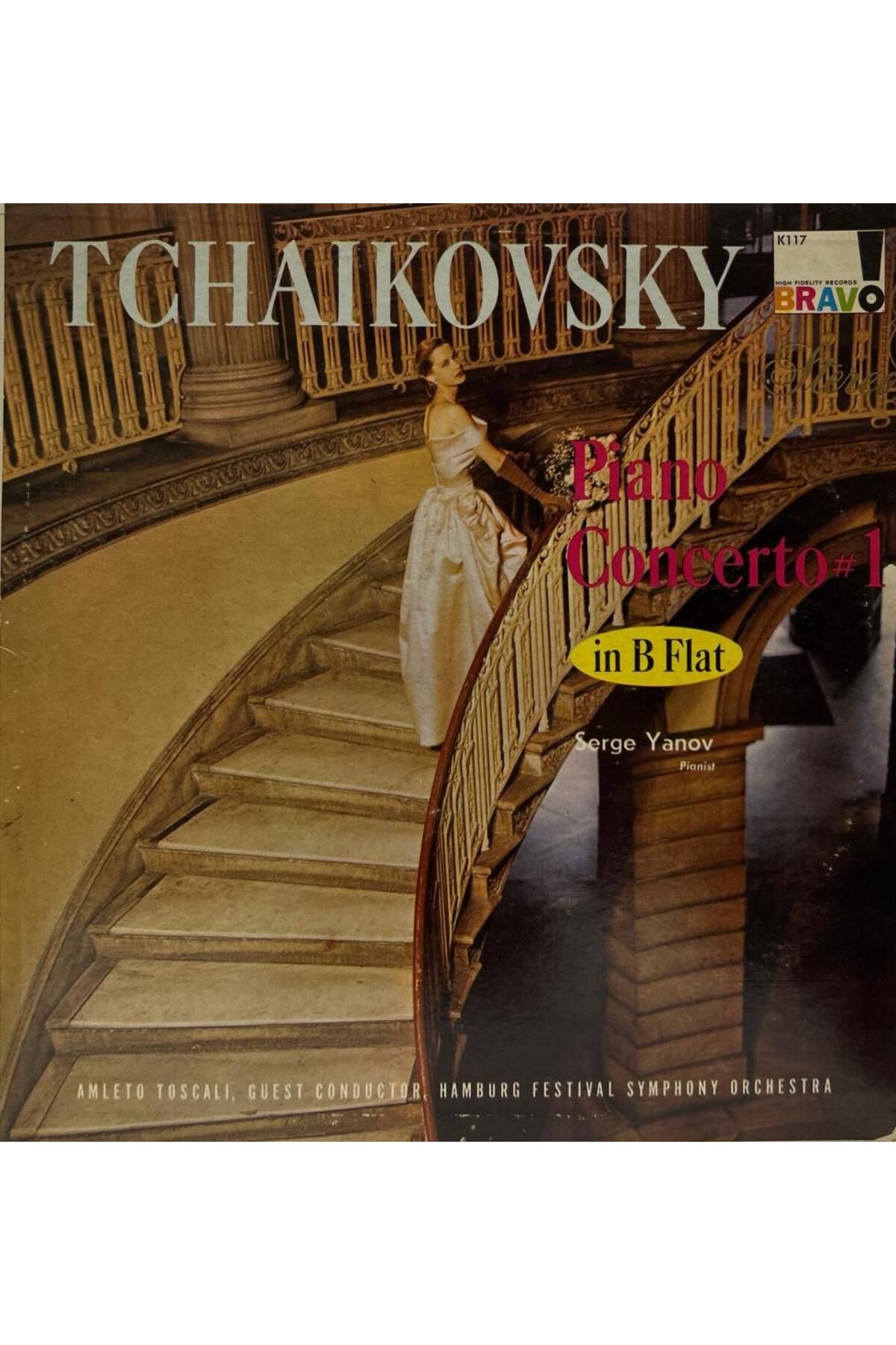 Kadıköy Plak Kulübü Pyotr Ilyich Tchaikovsky – Piano Concerto #1 In B Flat LP