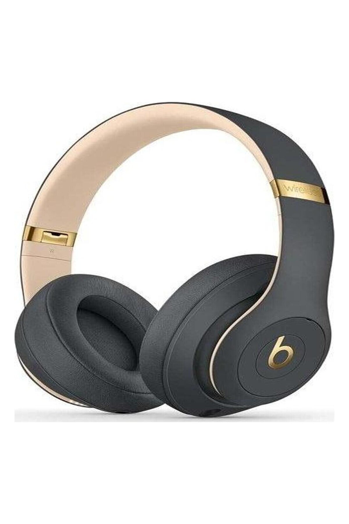 Beats Studio 3 Wireless ブラック/ゴールド Beats Studio 3 ANC Kulak Üstü Bluetooth Kulaklık Gölge Grisi