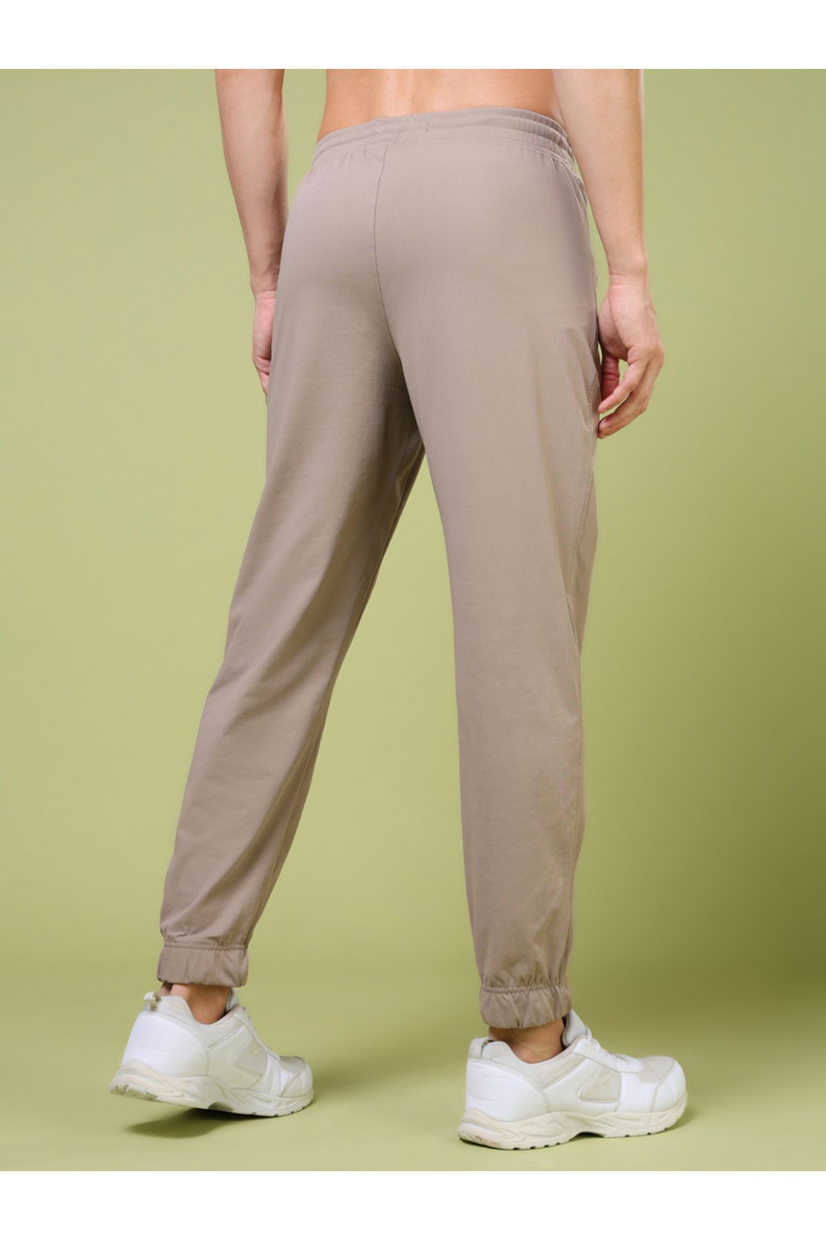 Technosport By Styli-Mid Rise Stretch Joggers with Drawstring 5