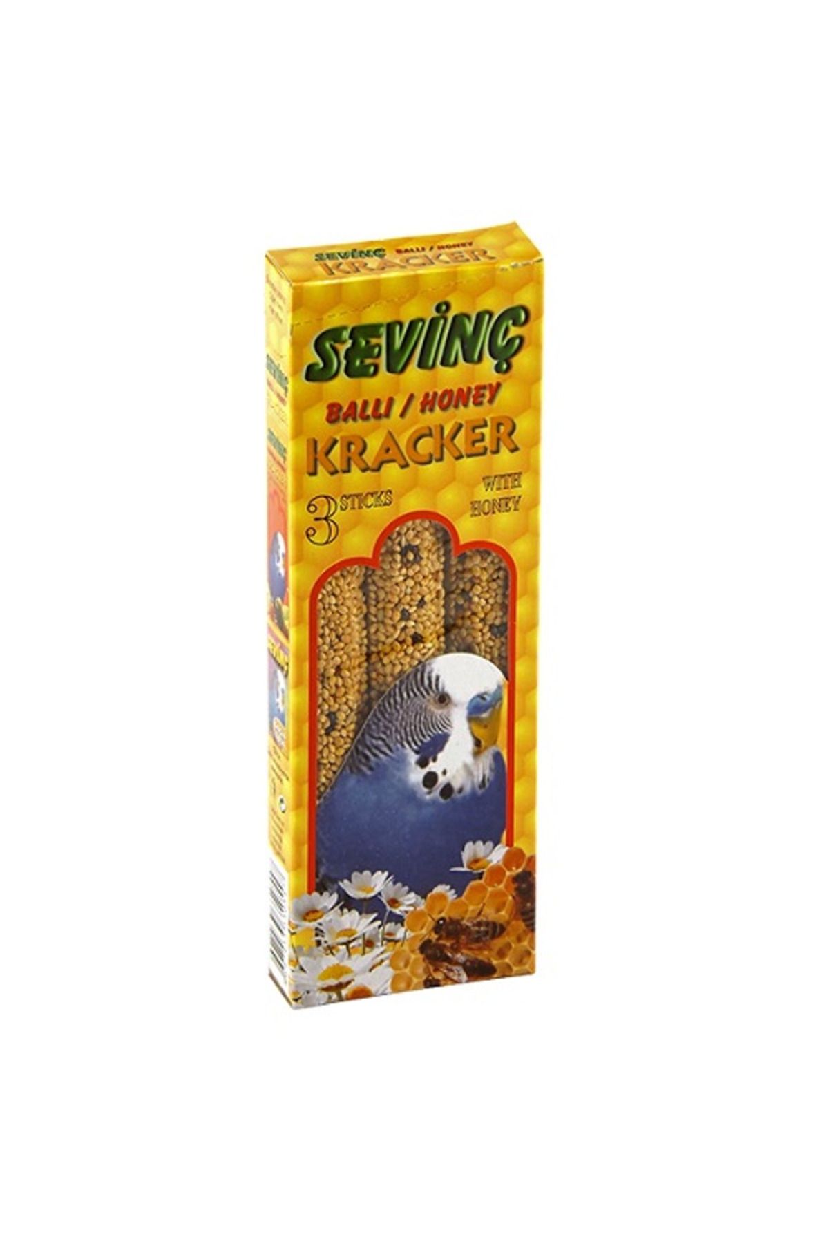 Mavi Yeşil Ballı Kraker 3 lü