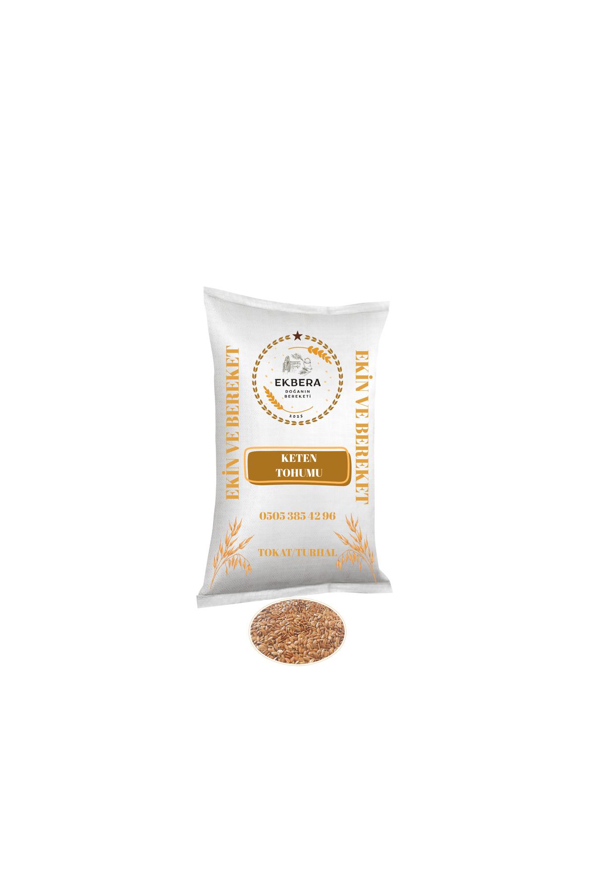EKBERA Tane Keten Tohumu - 1 kg | Doğal Lezzet