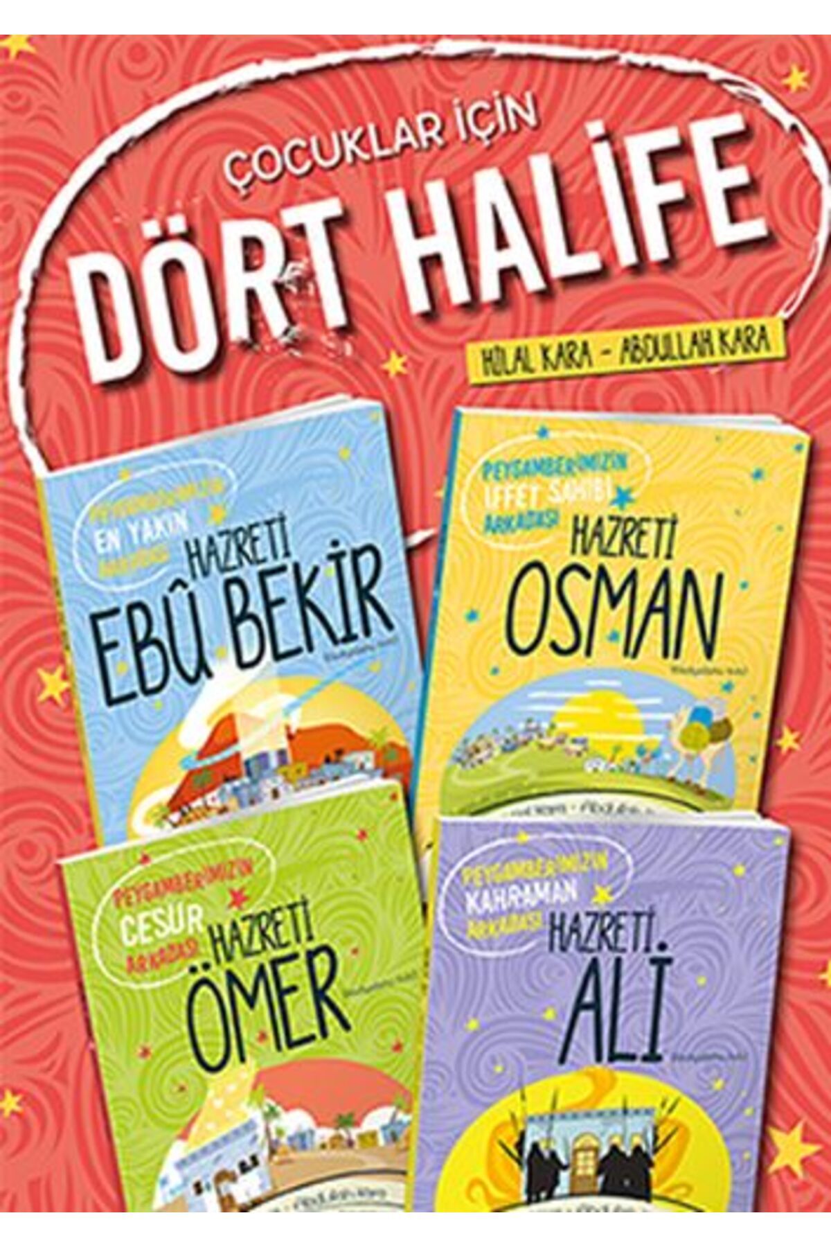 Uğurböceği Yayınları Çocuklar İçin Dört Halife Seti (4 Kitap)