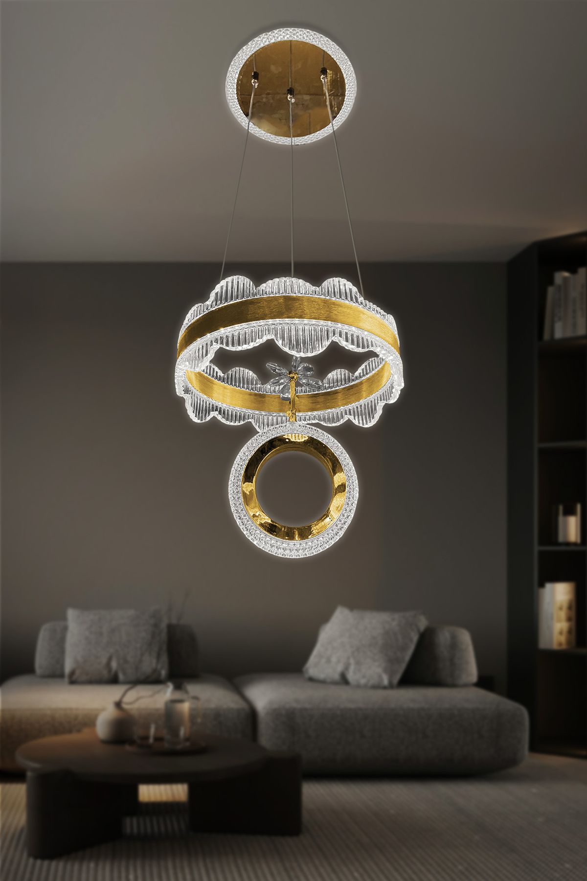 RSCOLLECTIONS Lirya Modern Sarkıt Led Avize