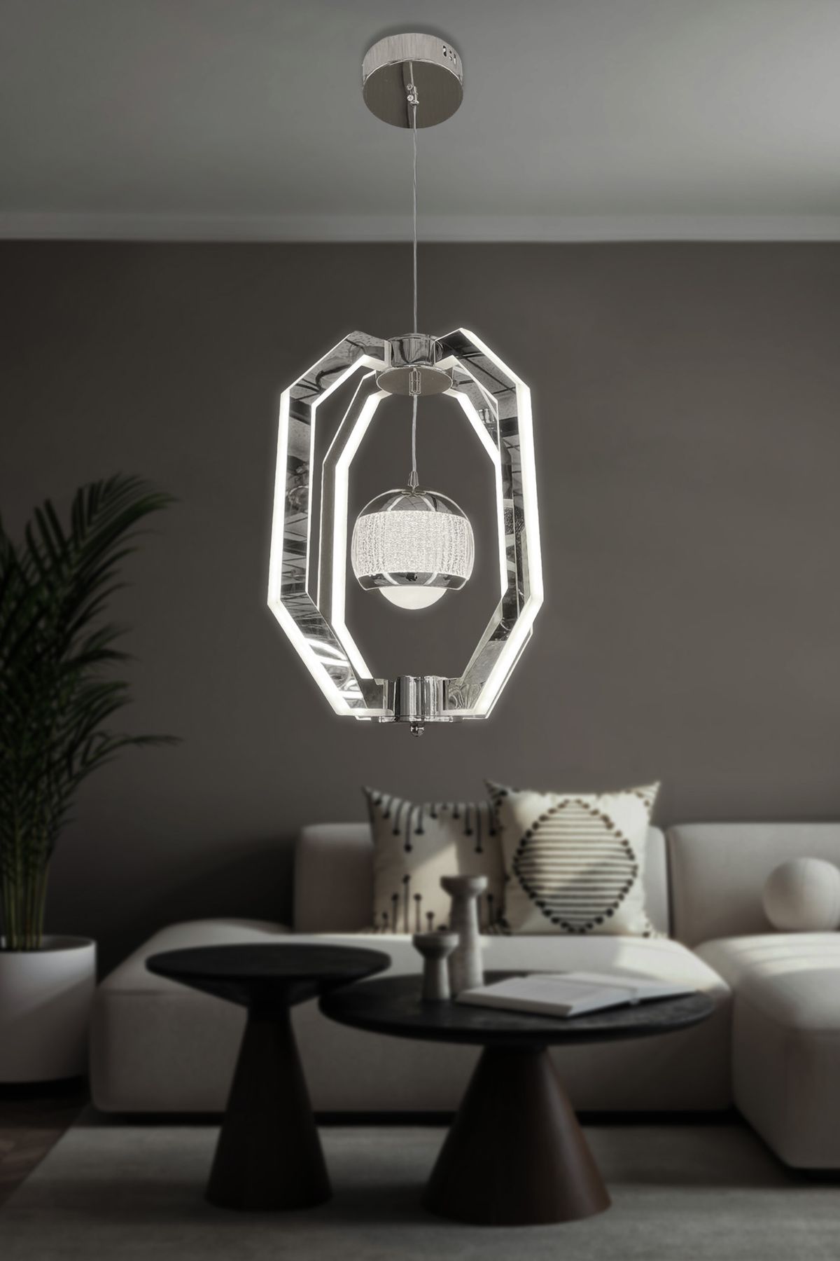 RSCOLLECTIONS Elanor Modern Sarkıt Led Avize