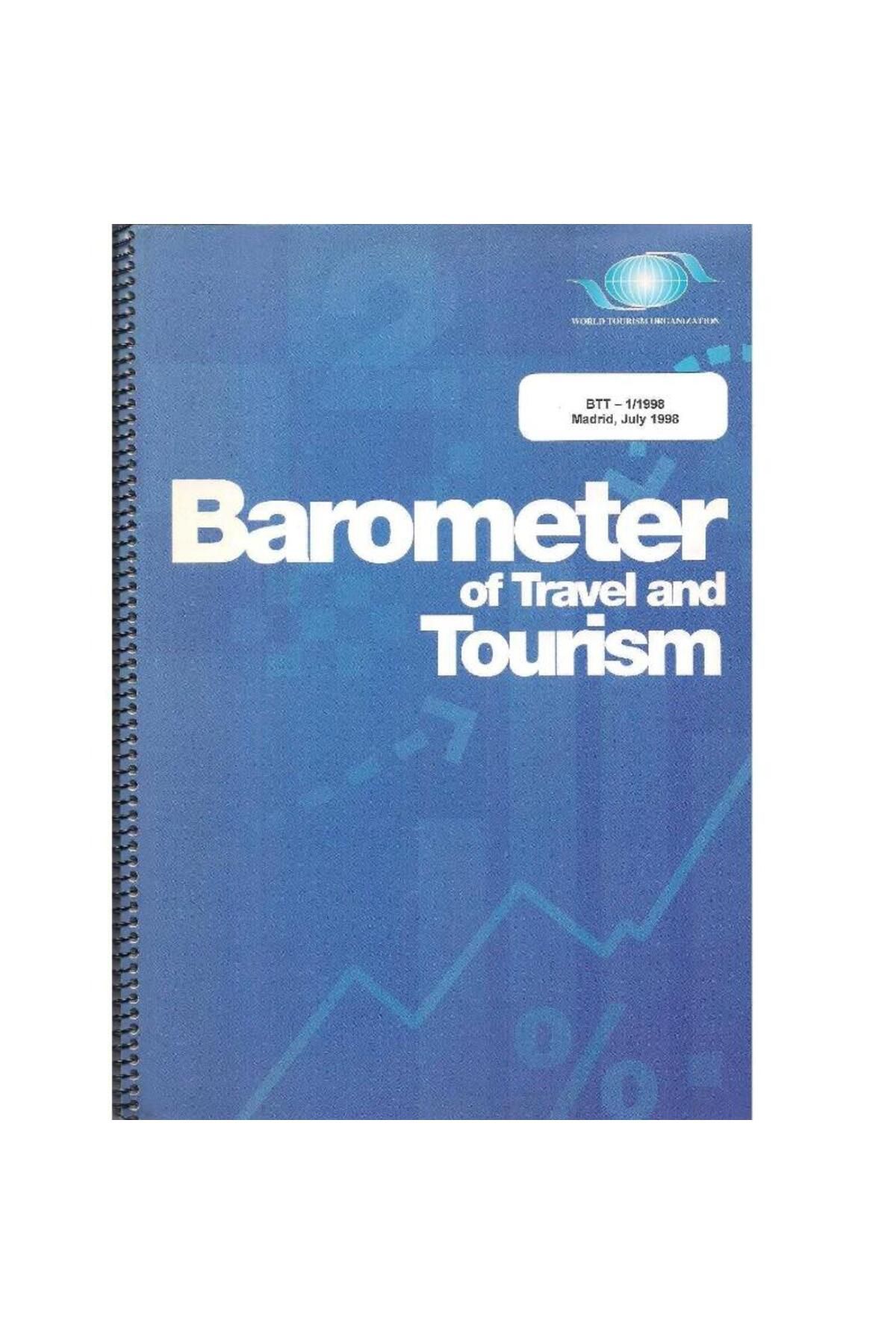 Türk Dil Kurumu Yayınları Barometer Of Travel And Tourism -BTT - Vol:1-2-3 /1998 Madrid July,November,February 1999