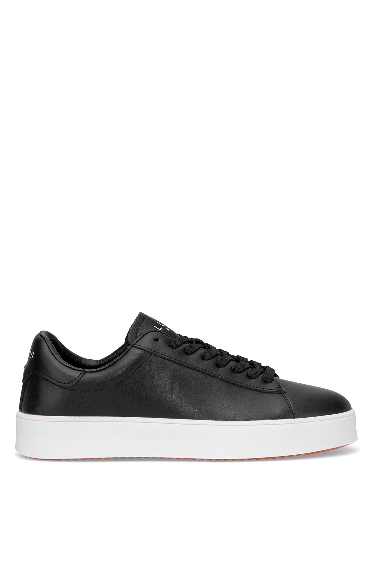 Lufian 112230254 Anton Erkek Hakiki Deri Klasik Sneaker Siyah