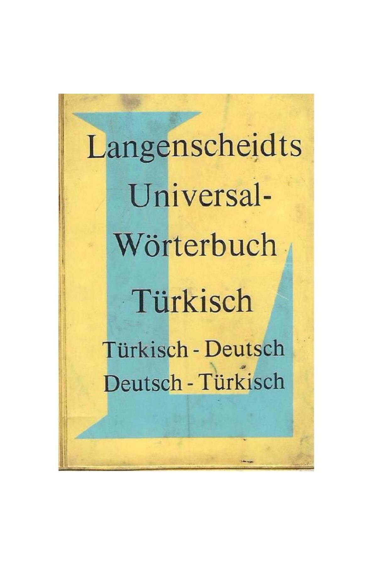 Türk Dil Kurumu Yayınları Langenscheidts Universal - Wörterbuch - Türkisch-Deutsch - Deutsch-Türkisch (2.El)