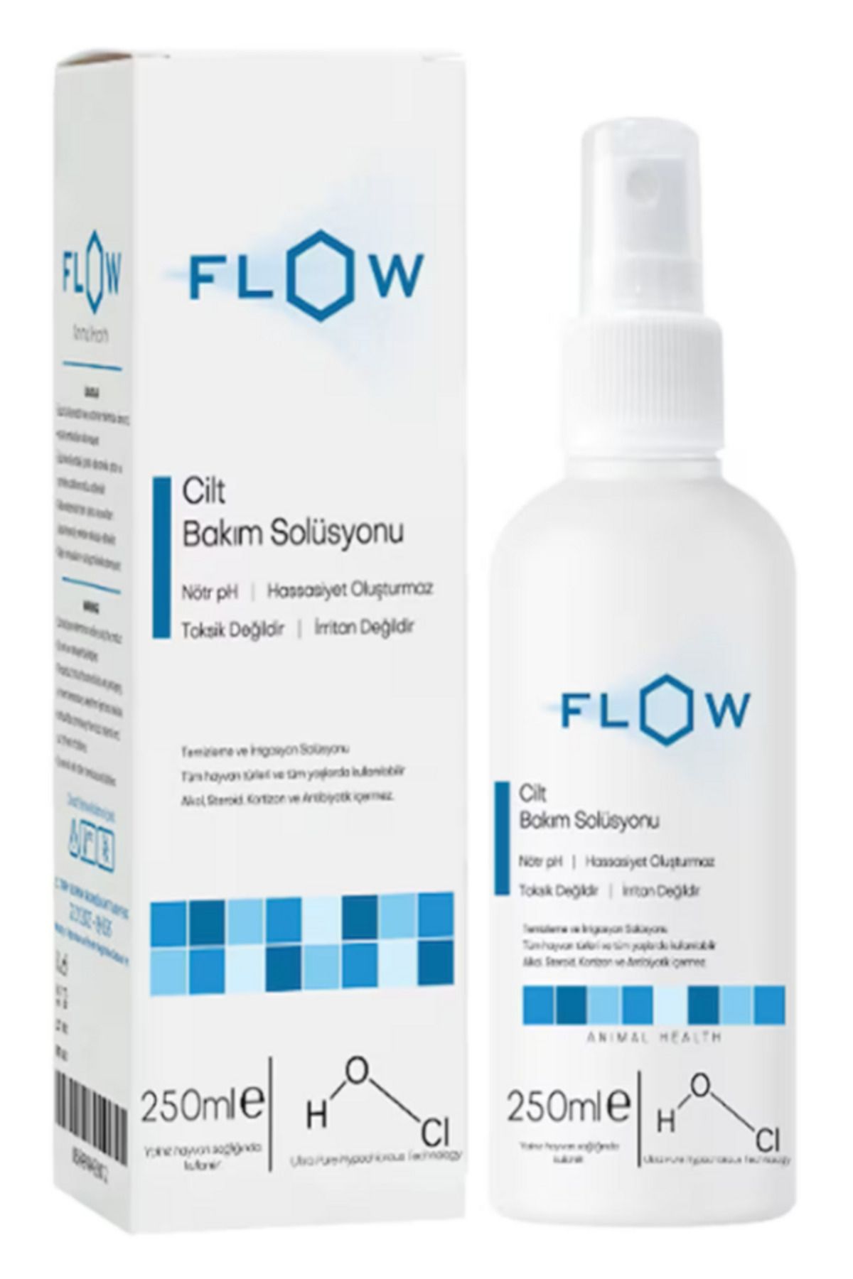 Flow Kedi Köpek Cilt Bakım Solüsyonu 250 ml