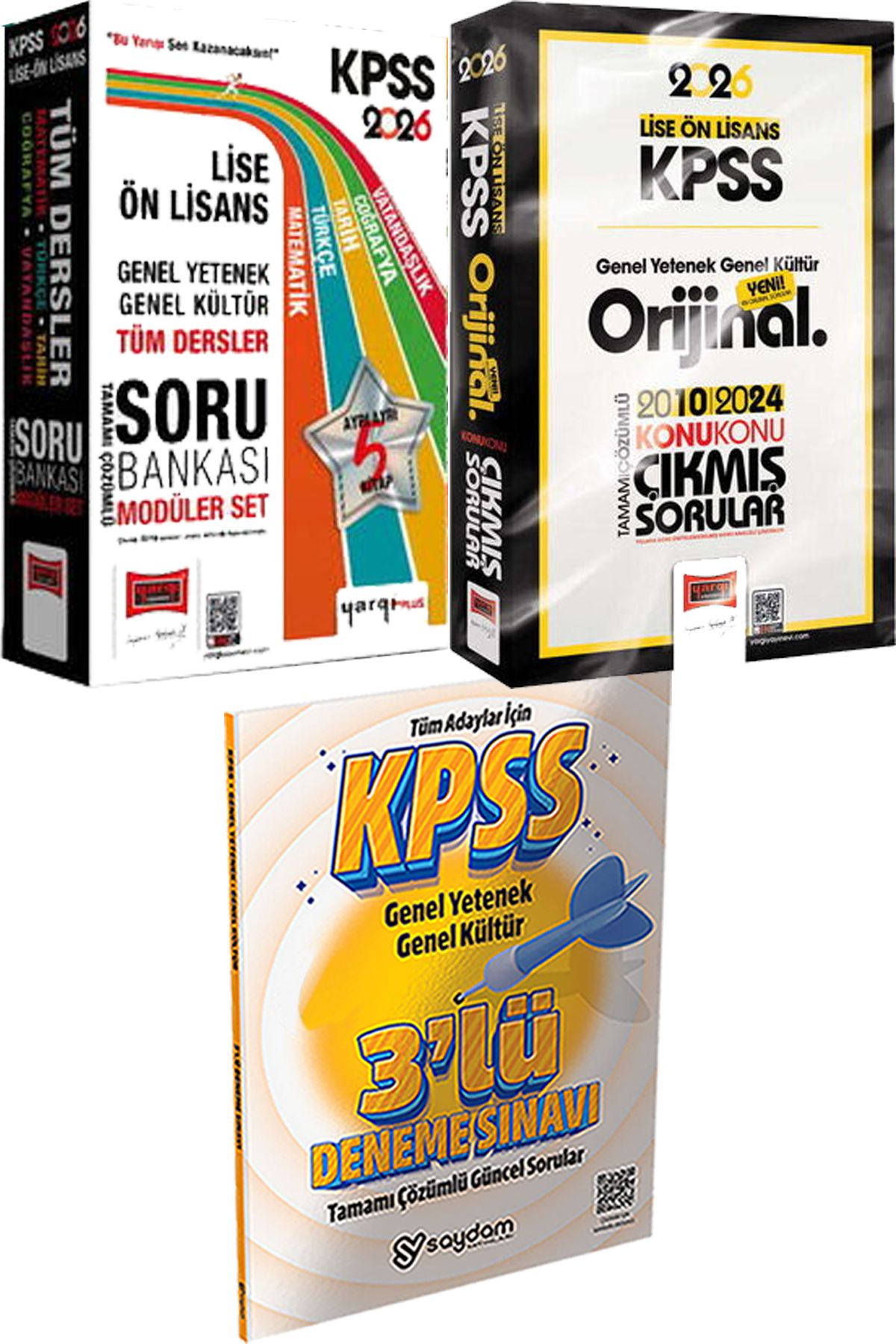 Yargı Yayınları 2026 KPSS Lise Ön Lisans Modüler Soru - Lise-Ön Lisans Orijinal 2010-2024 Konu Konu Çıkmış + Deneme