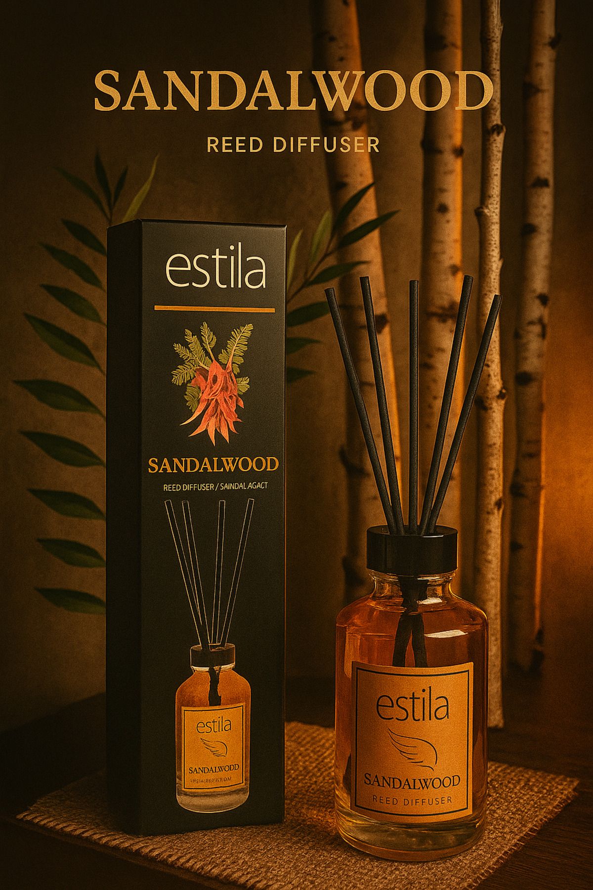 estila Sandal Ağacı Oda Kokusu
