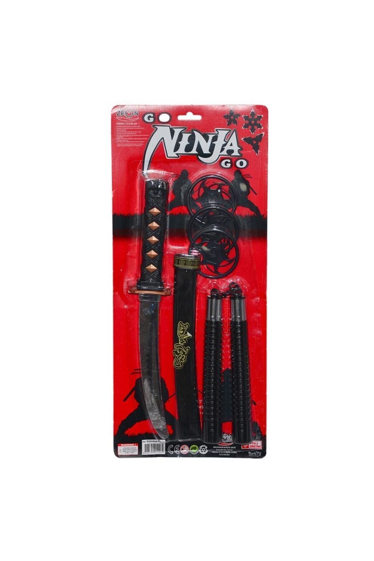 MERTCHİ STORE Zn-2018 Oyuncak Ninja Seti Kız Erkek Çocuk Oyuncakları Eğitici Oyuncaklar