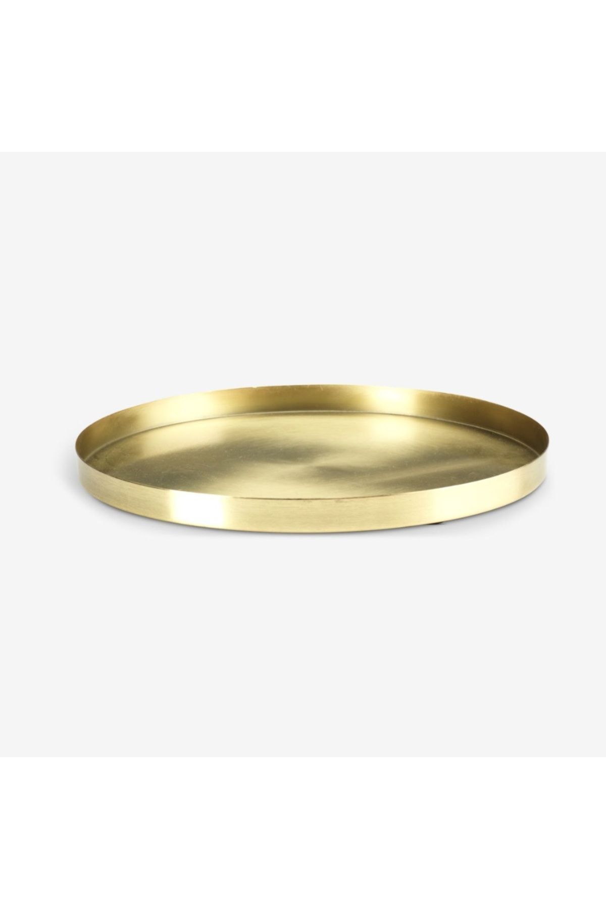 JYSK Dekoratif Tepsi Frıts Ø30xh2cm Pirinç