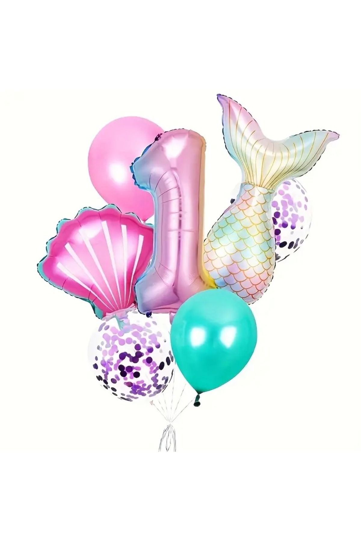 CANSIN DENİZ KIZI FOLYO BALON SETİ