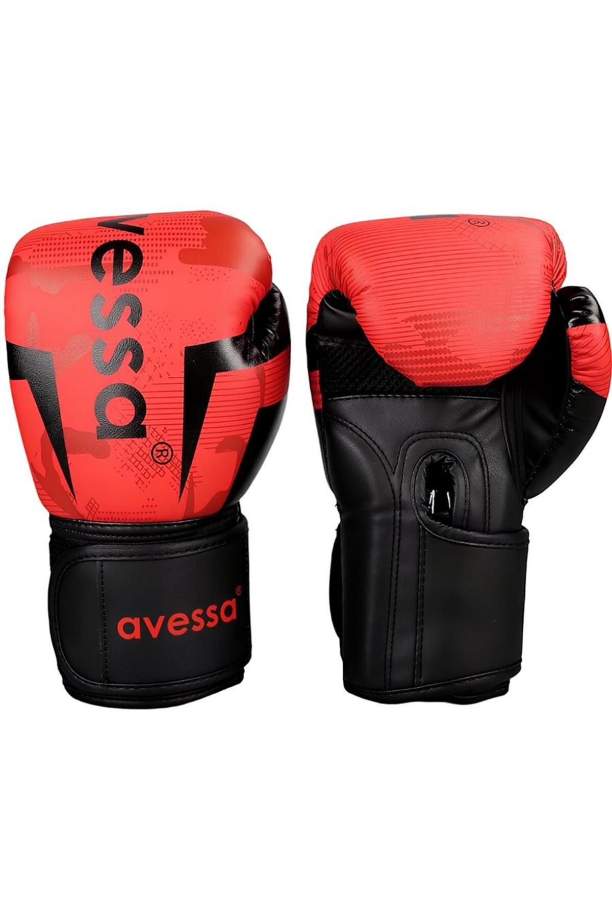 playzone RİNG-310-RED BOKS ELDİVENİ 10 OZ KIRMIZI
