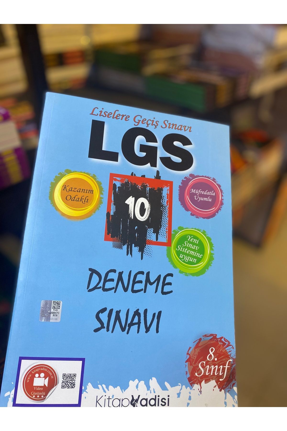 Yanıt Yayınları KİTAP VADİSİ LGS DENEME MAVİ KAPAK