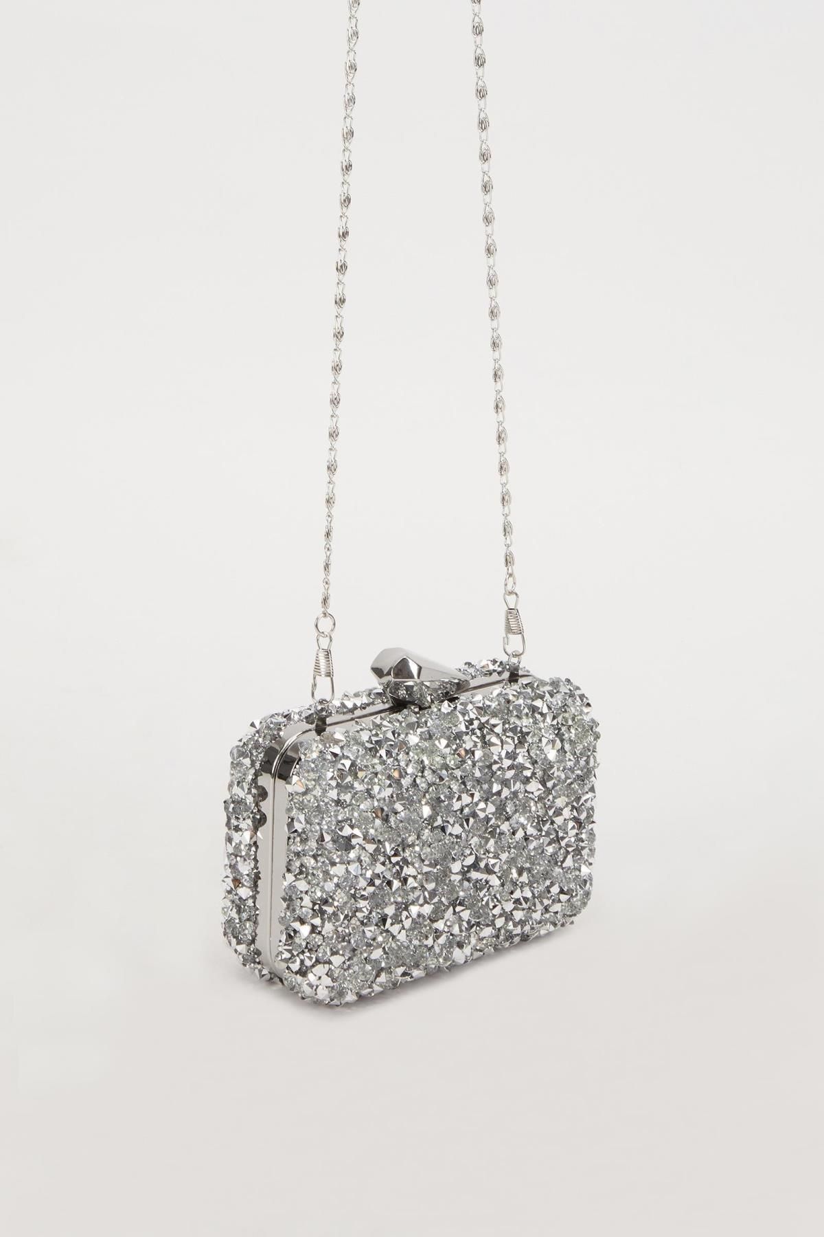 WALKWAY-Silver Women's Shoulder Bag Levidor 930190 Bag 2