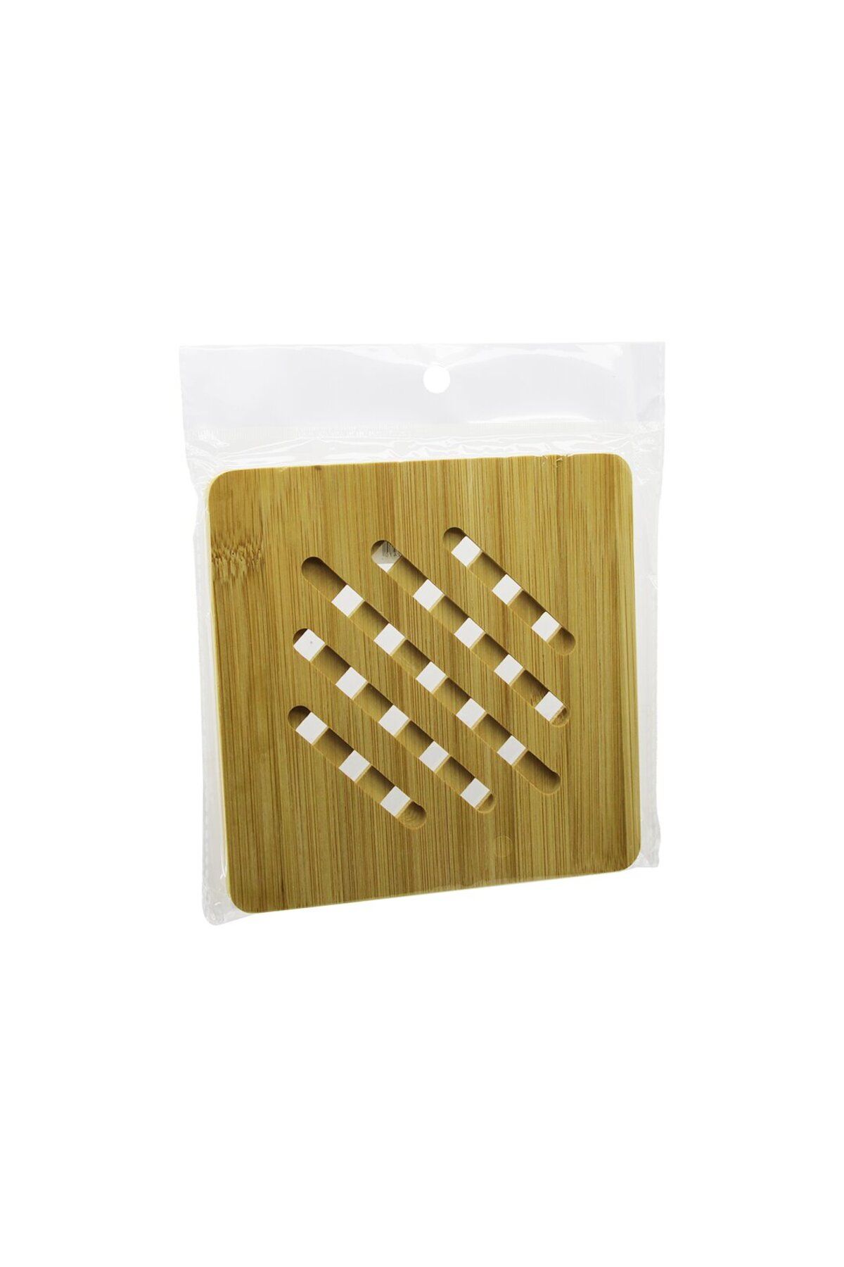 İklimStore KARE=16.4 X 16.4CM IZGARA - KARE KANAL MODEL GÖBEKLİ BAMBU - AHŞAP NİHALE (5131)