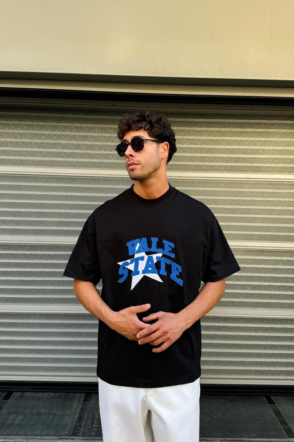 Flaw Wear Vale State Nakışlı Tişört