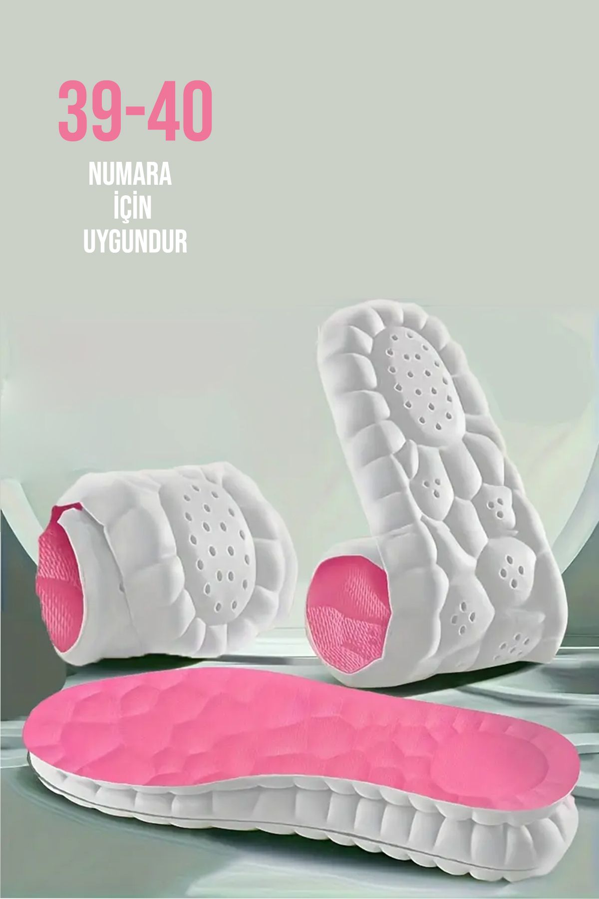 Trend Goods Yumuşak ve Nefes Alabilir .Spor, Koşu ve Günlük Ayakkabılar için Tabanlık 39-40 numara