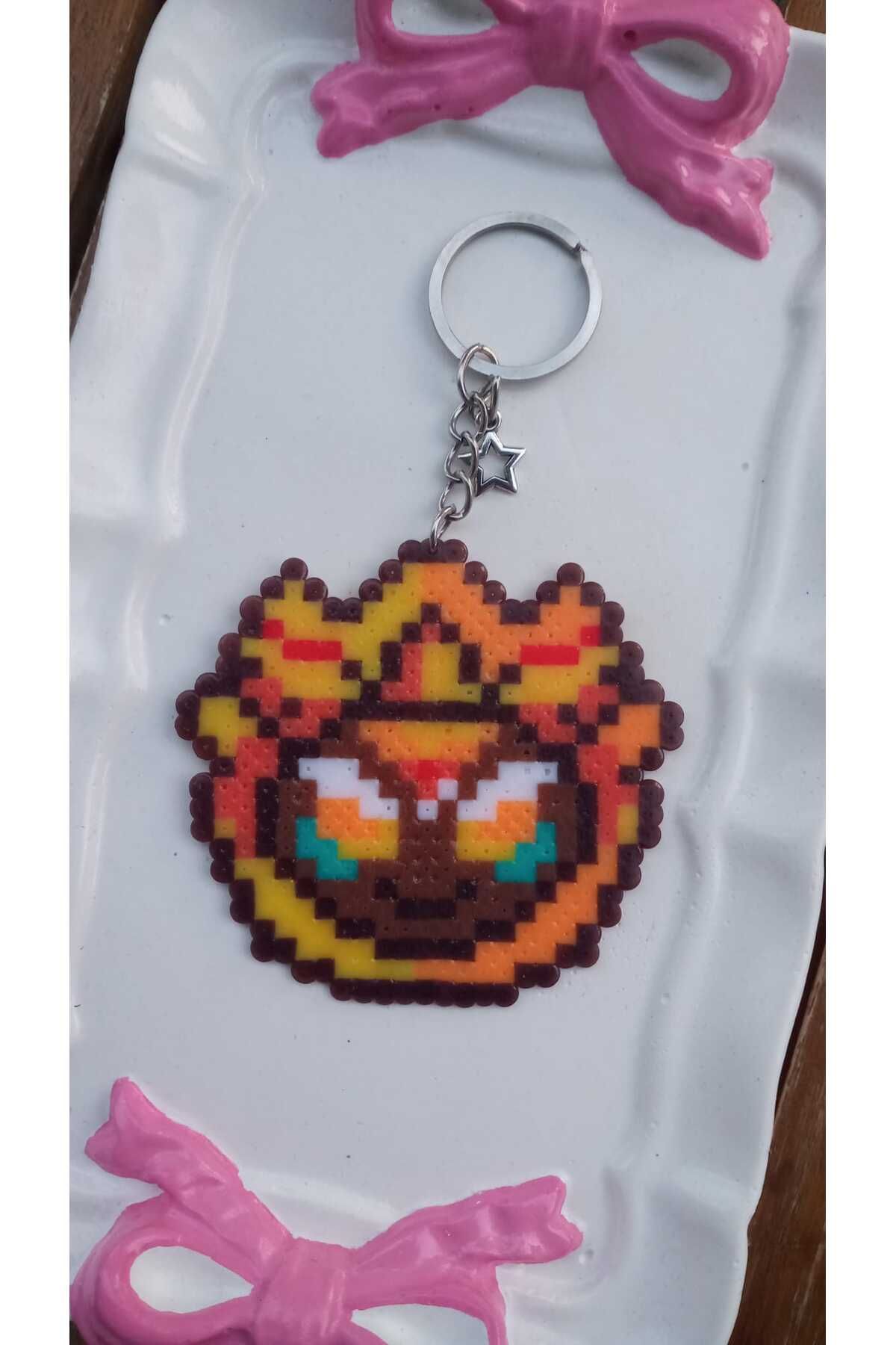 Atölye Moonlit Cookie Run Kingdom Golden Cheese Cookie Anahtarlık Çanta Süsü