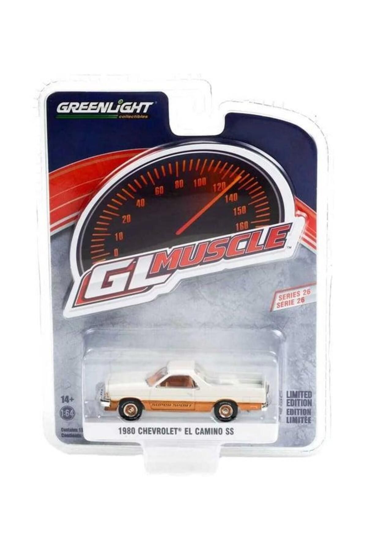 Greenlight 1980 Chevrolet El Camino SS 1/64 Model Araba