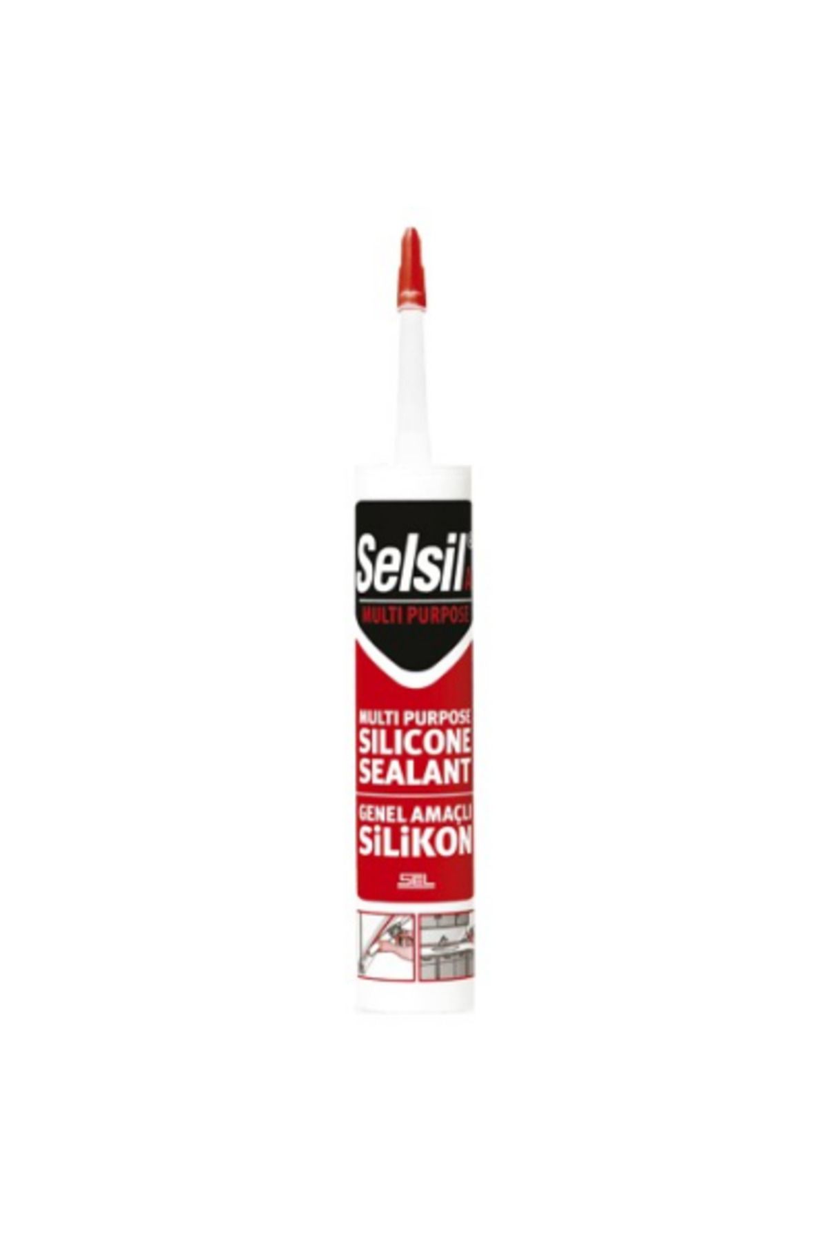 İklimStore SELSİL BEYAZ ÜNİVERSAL SİLİKON 280 GR (5131)