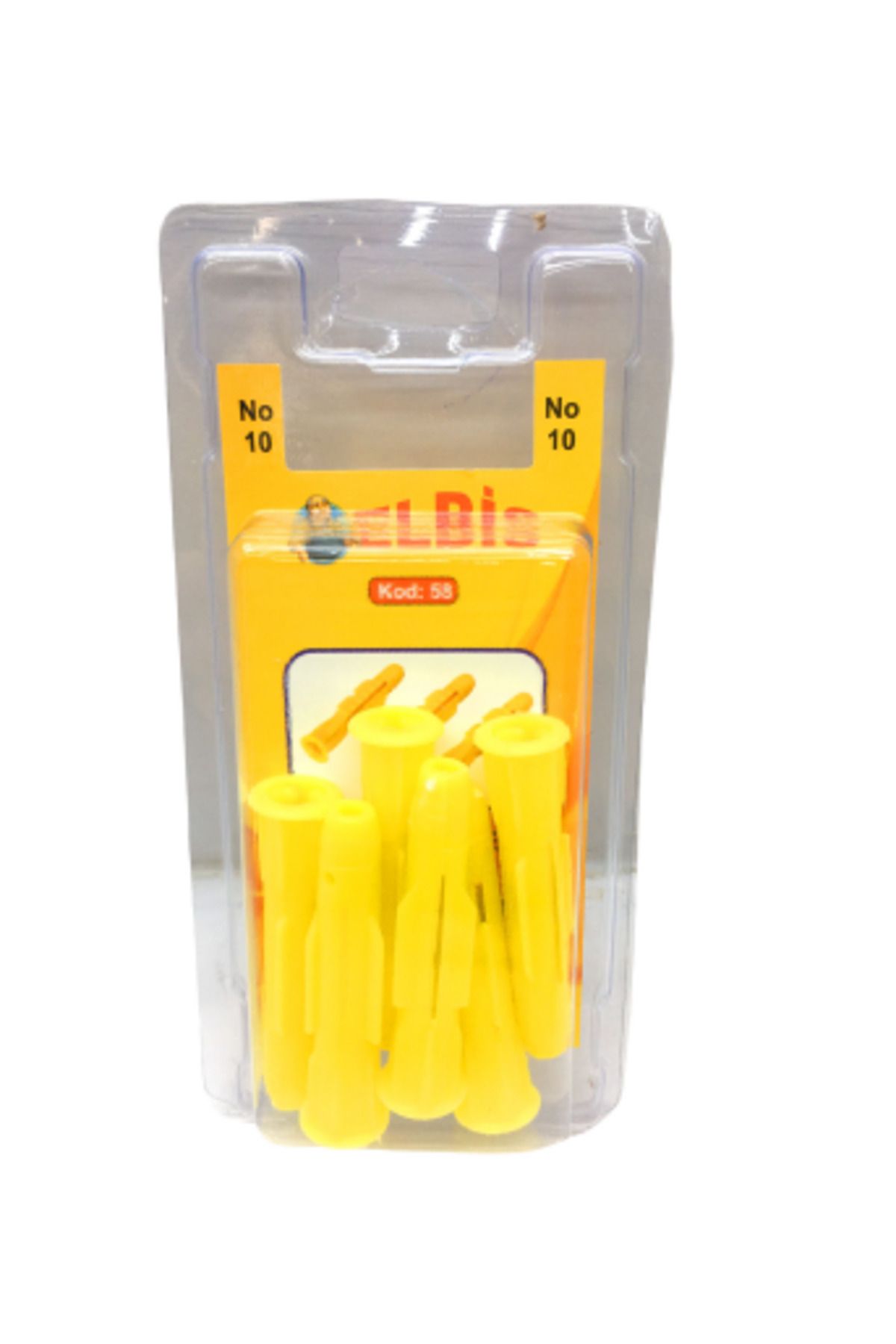 İklimStore NO-10 ROKET DÜBEL SARI (5131)