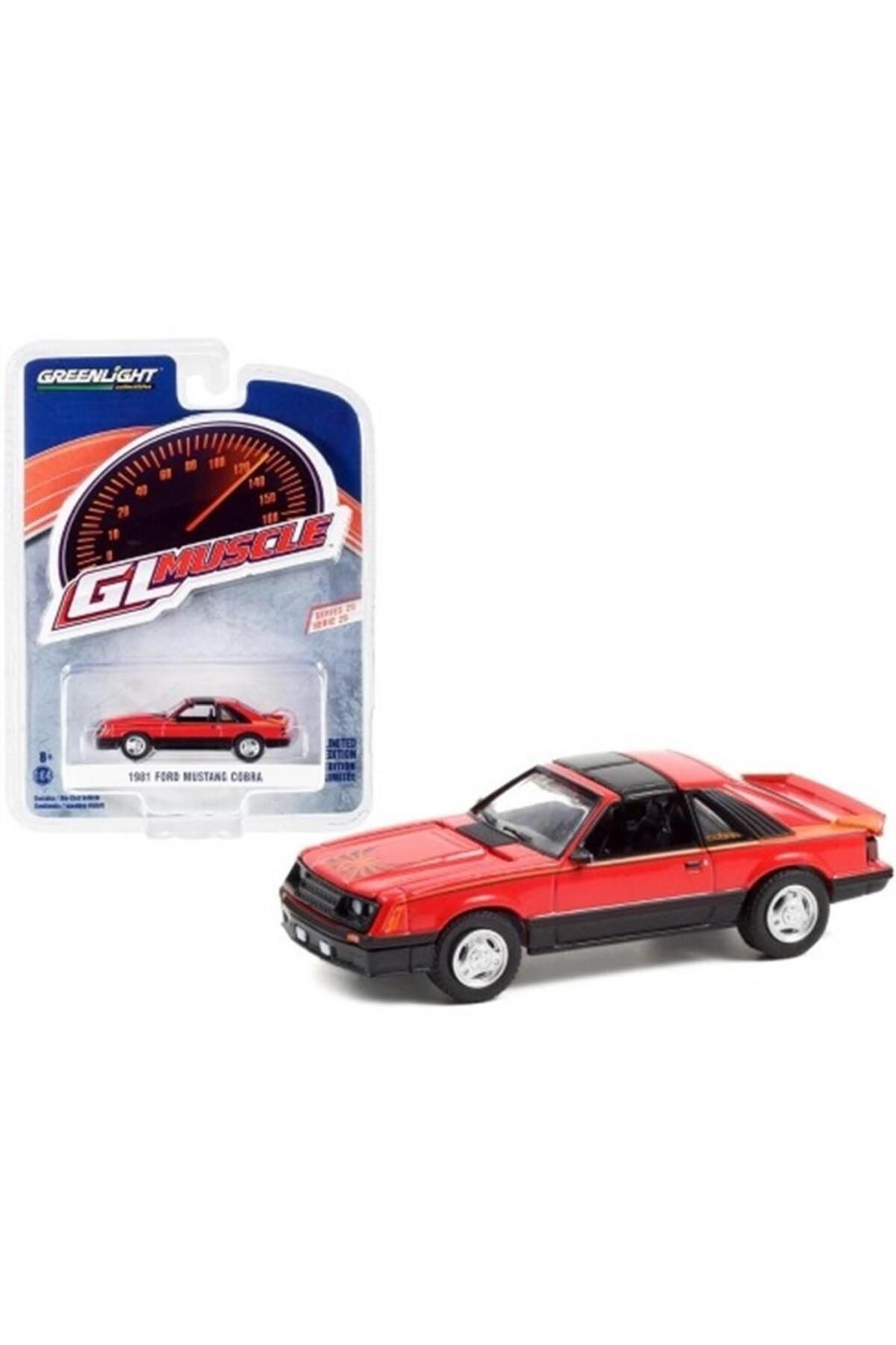Greenlight 1981 Ford Cobra 1/64 Model Araba