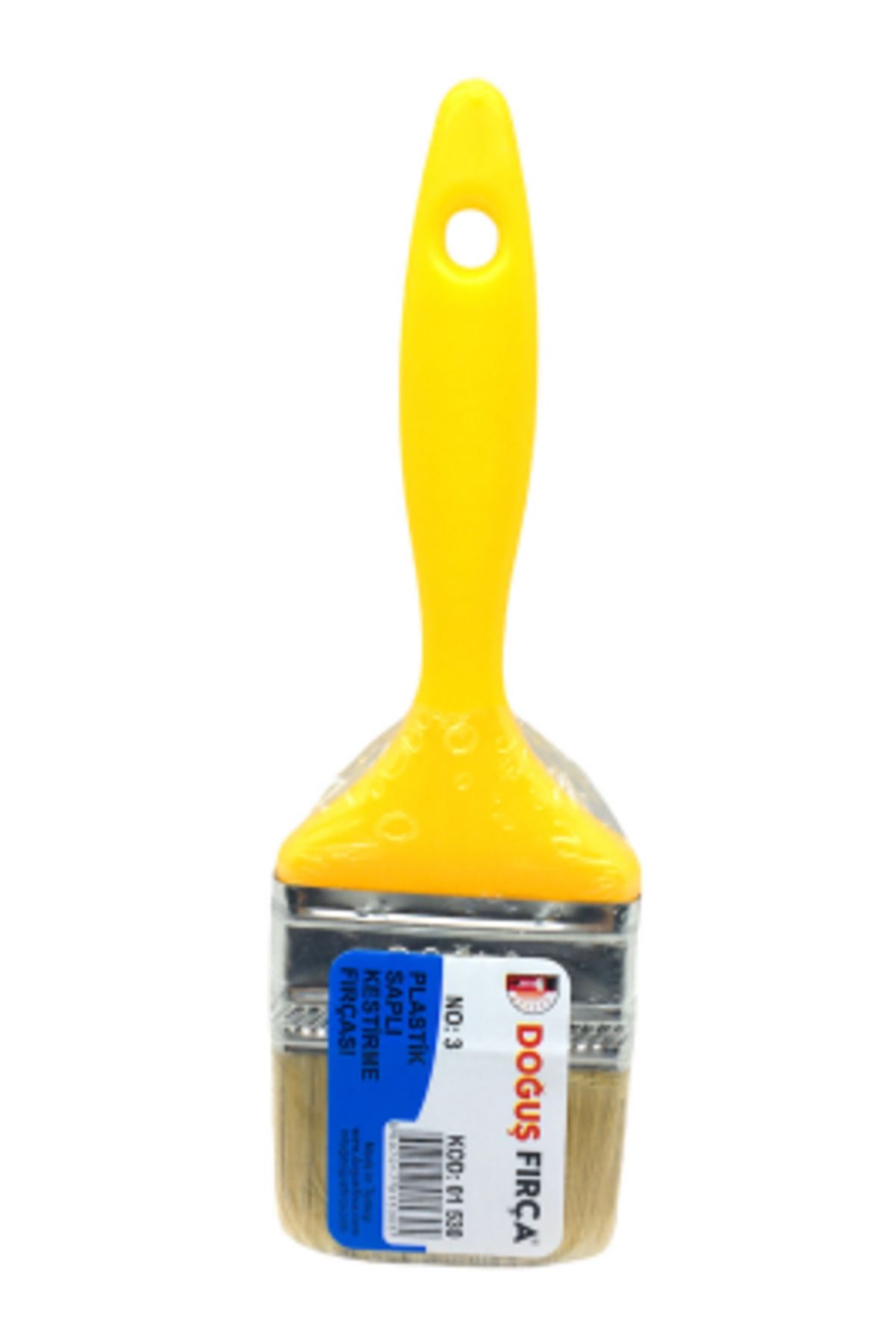 KutuluStore NO-3 PLASTİK SAPLI KESTİRME FIRÇASI (5168)