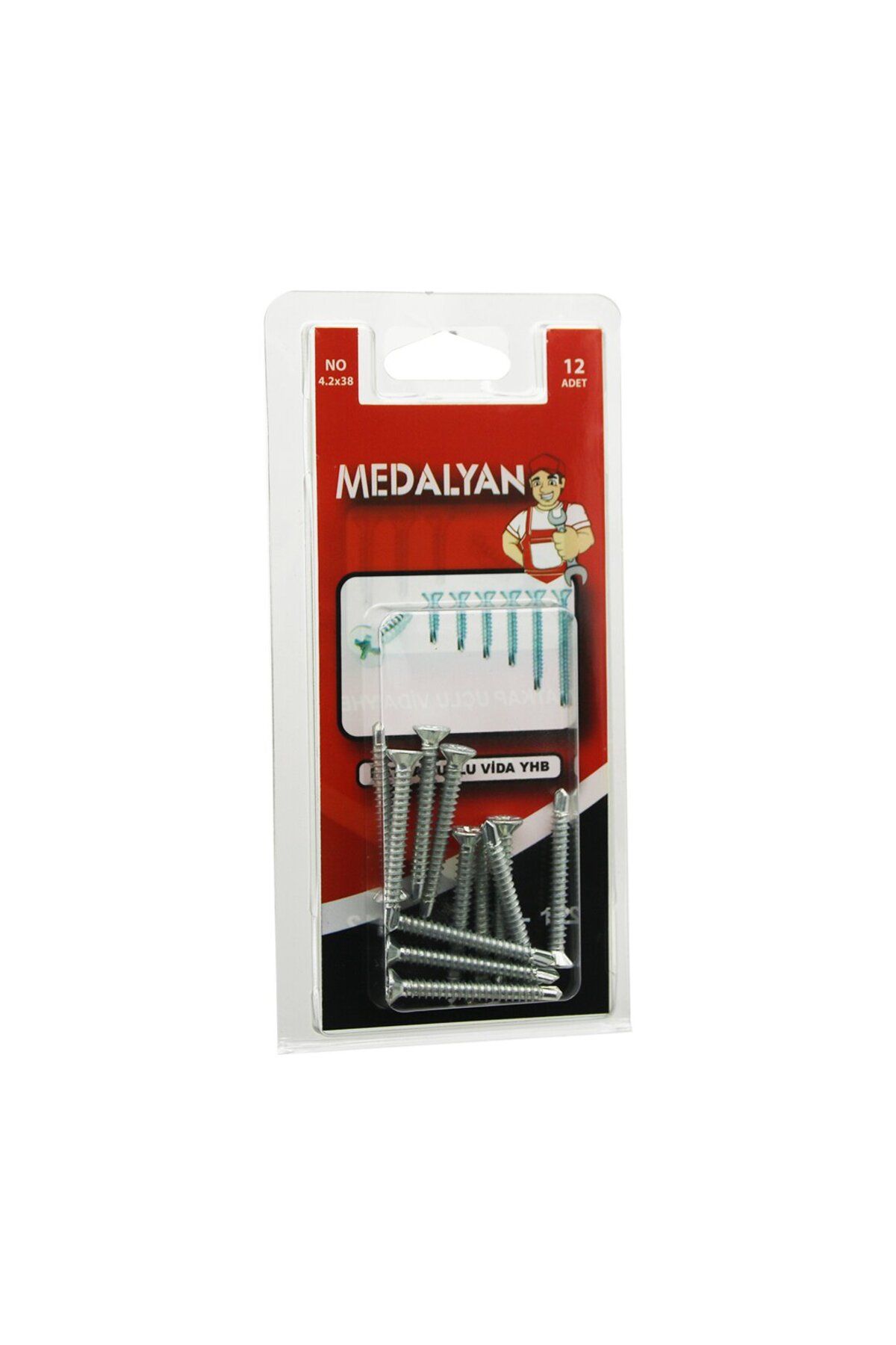 İklimStore 4.2X38 MATKAP UÇLU VİDA YHB 12PCS (5131)