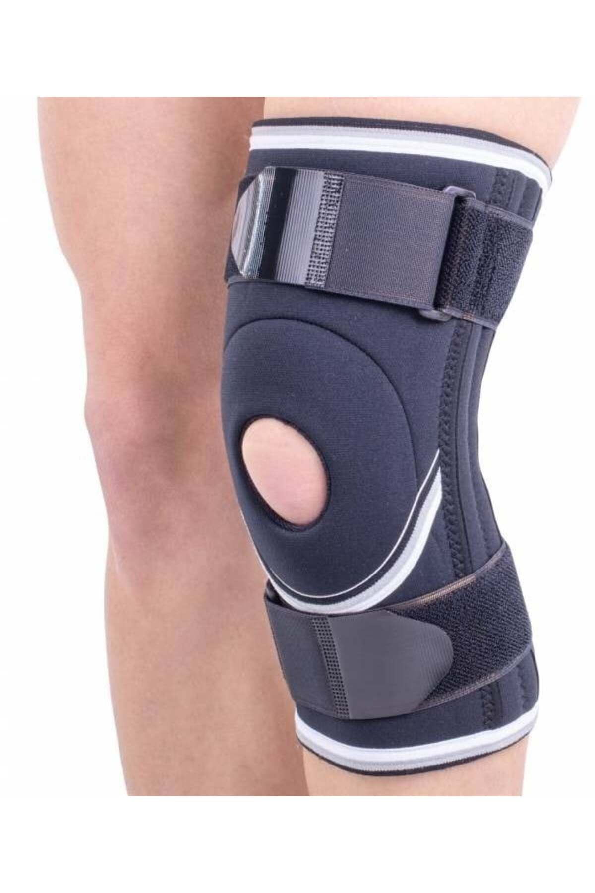 OEM Orteză Mobilă Pentru Genunchi Cu Suport Patelar Triamed Aktiv Light 01 Tria, , Negru, 1 - One Size