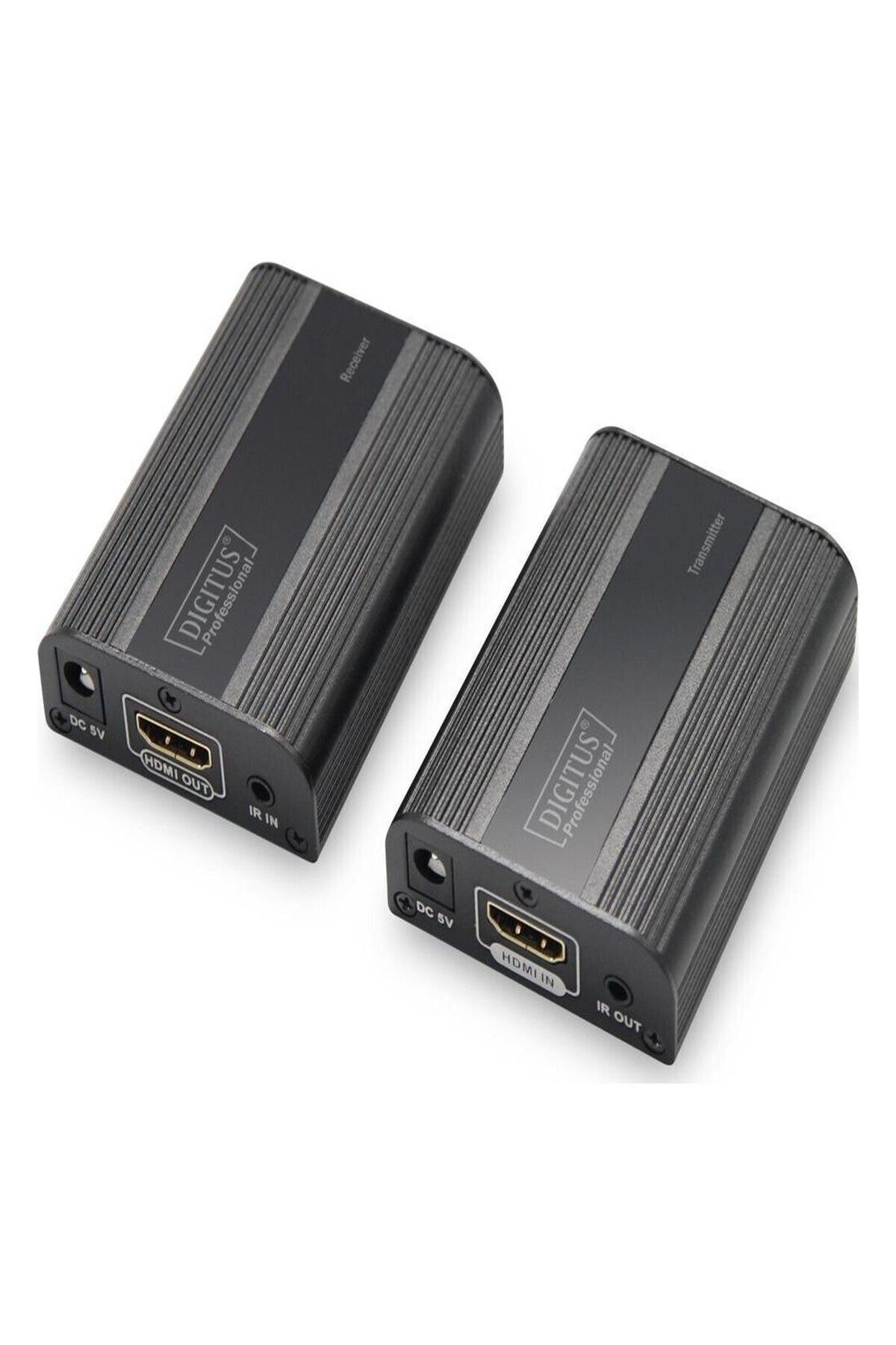 Digitus HDMI Sinyal Uzatma Cihazı, 1 x Alıcı (Receiver), 1 x Verici (Transmitter) Birim dahil, maksi