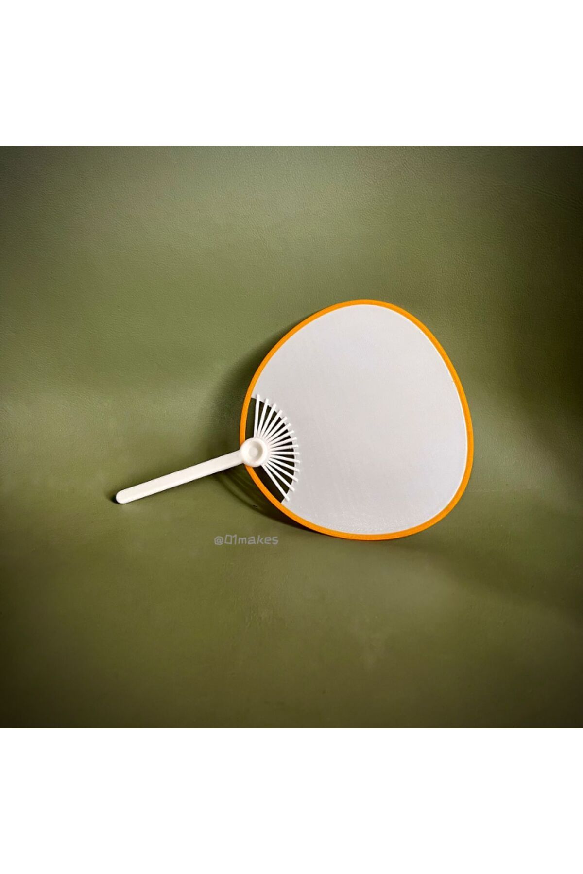 aysatelier Renkli Modern Yelpaze